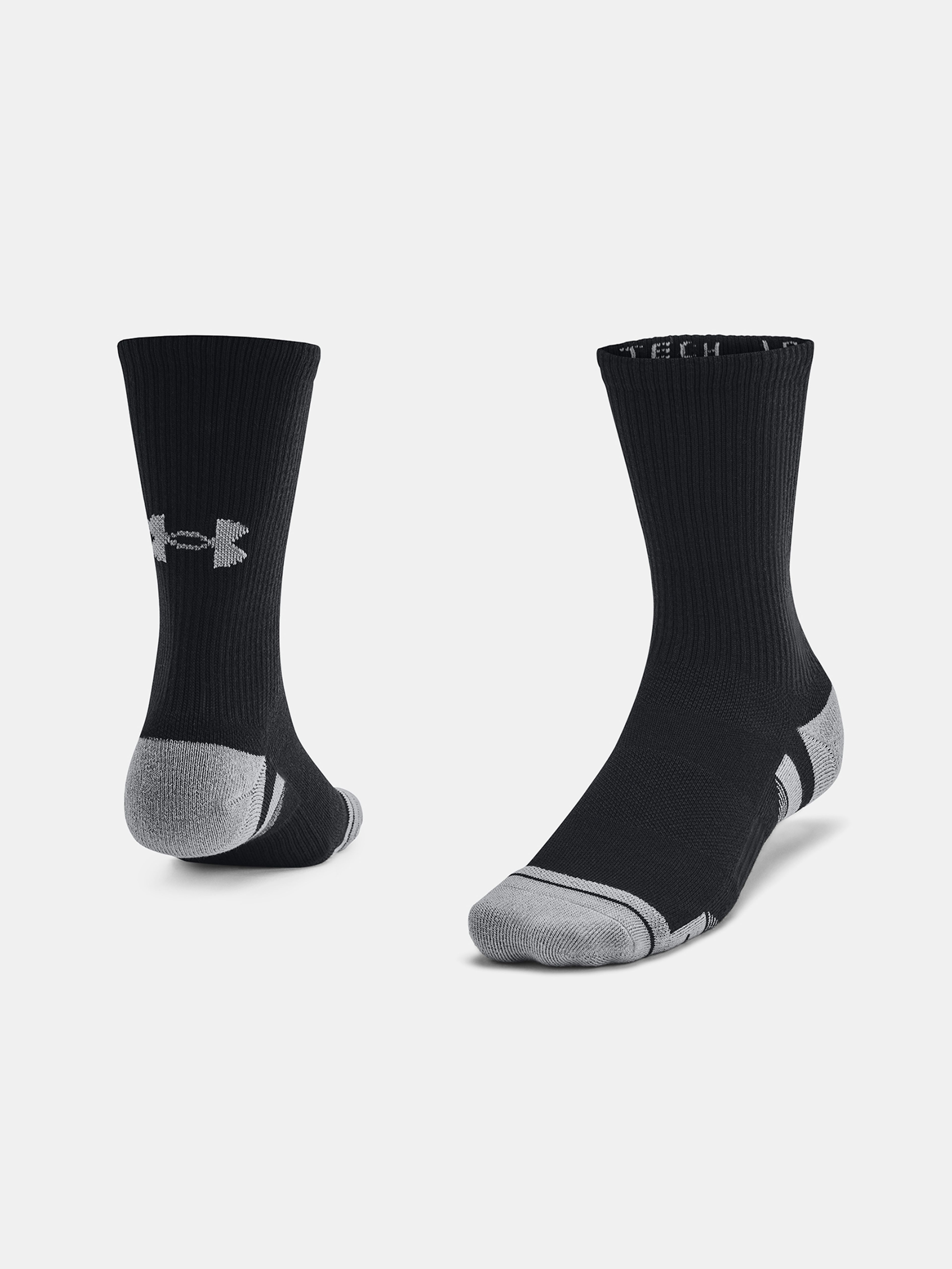 Nogavice Under Armour UA Performance Tech 3pk Crew-BLK