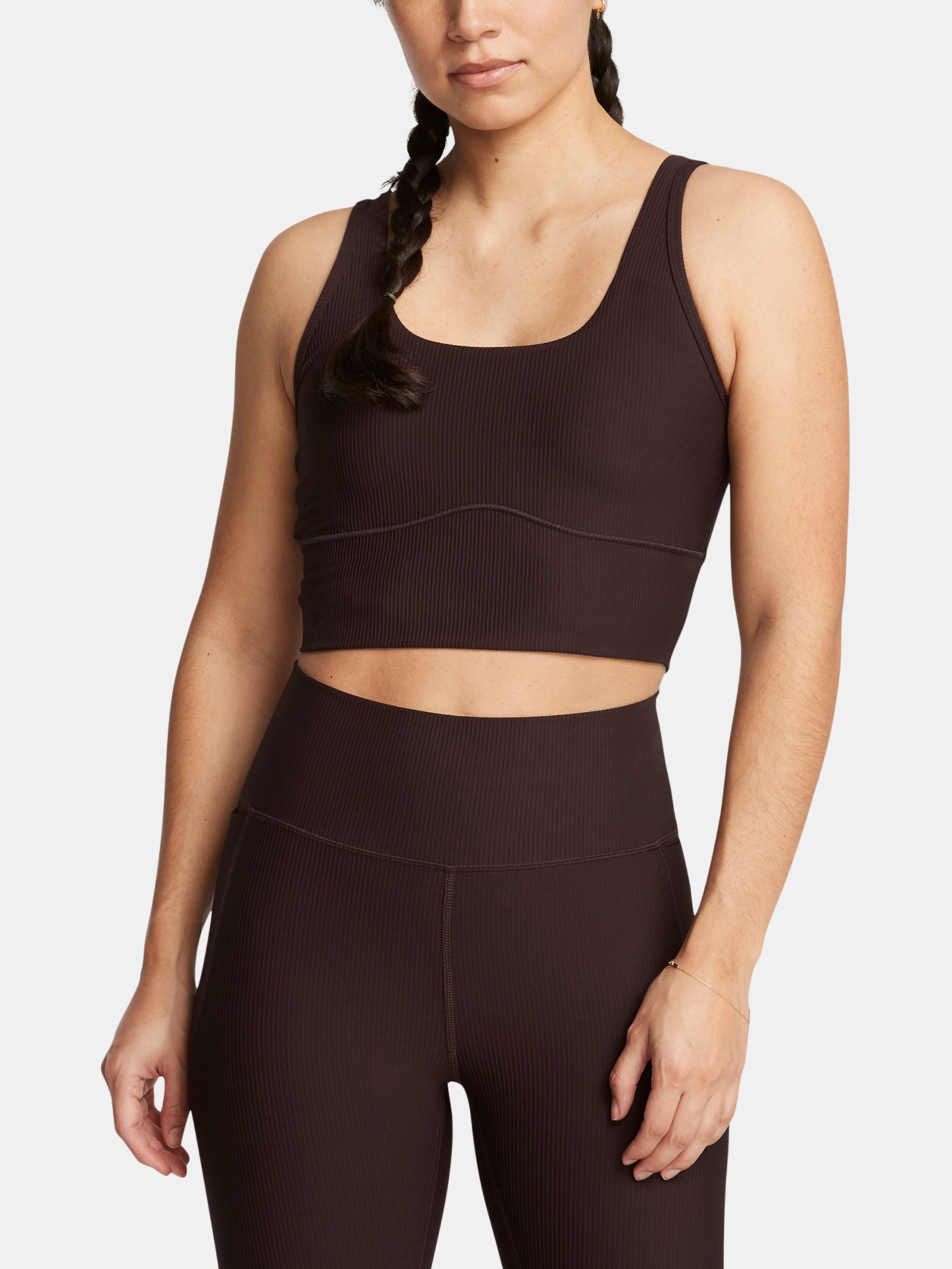 Dámské tílko Under Armour Meridian Rib Crop Tank