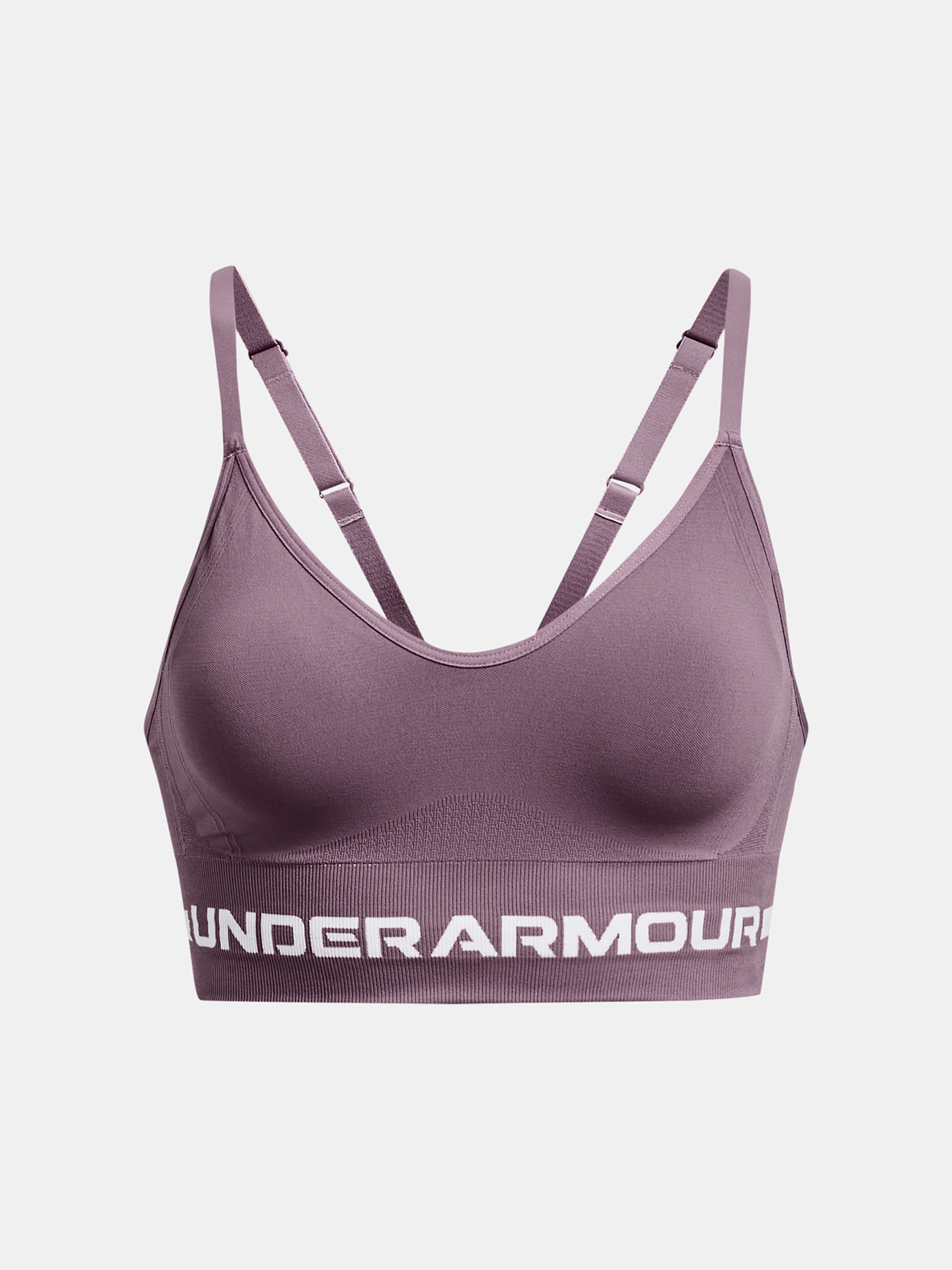  Seamless Low Long Bra-PNK - sportovní podprsenka - UNDER  ARMOUR - 37.88 € - outdoorové oblečení a vybavení shop