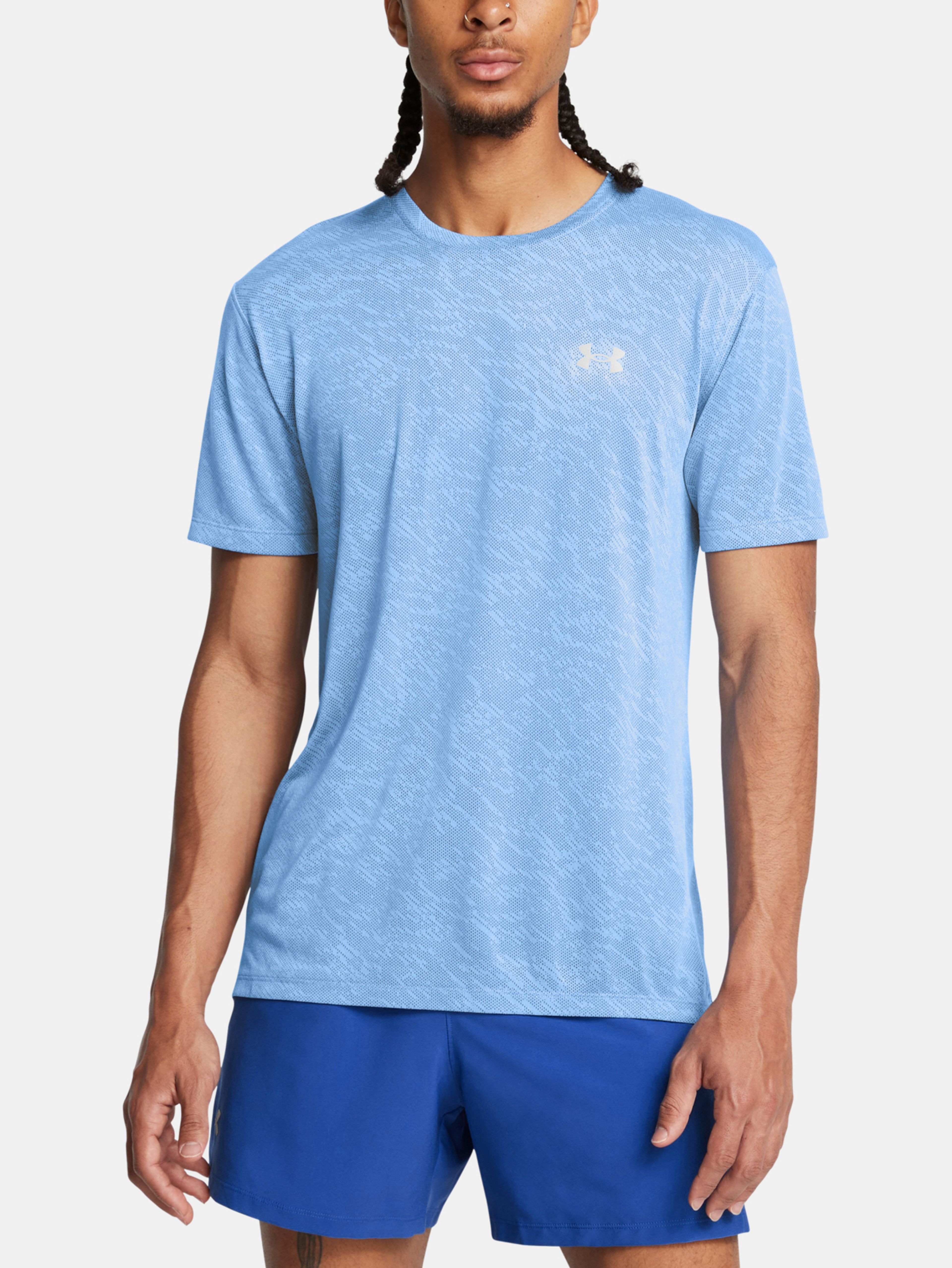 Férfi póló Under Armour UA LAUNCH CAMO SHORTSLEEVE