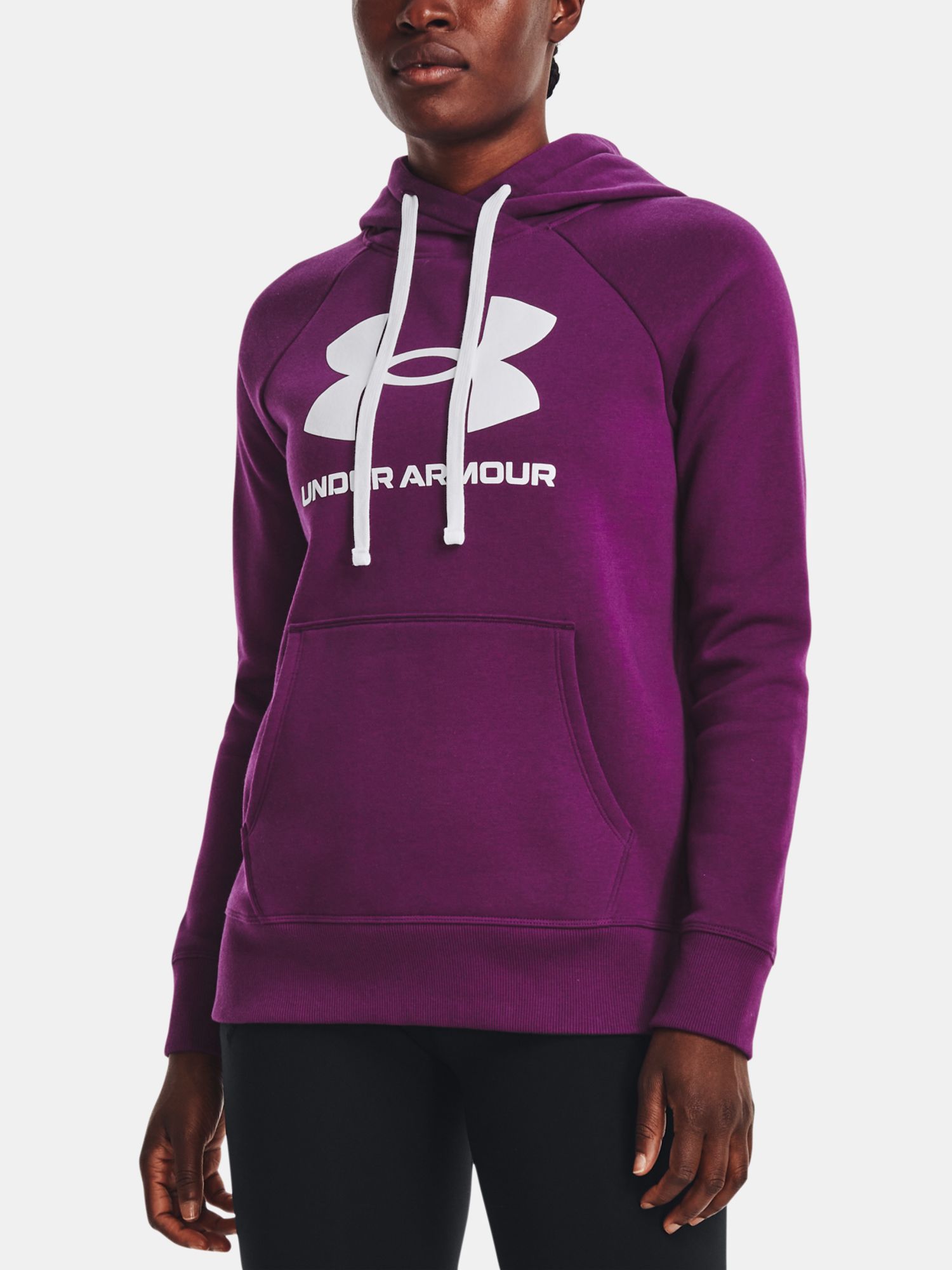 Mikina under armour rival print fill logo hoodie Clearance