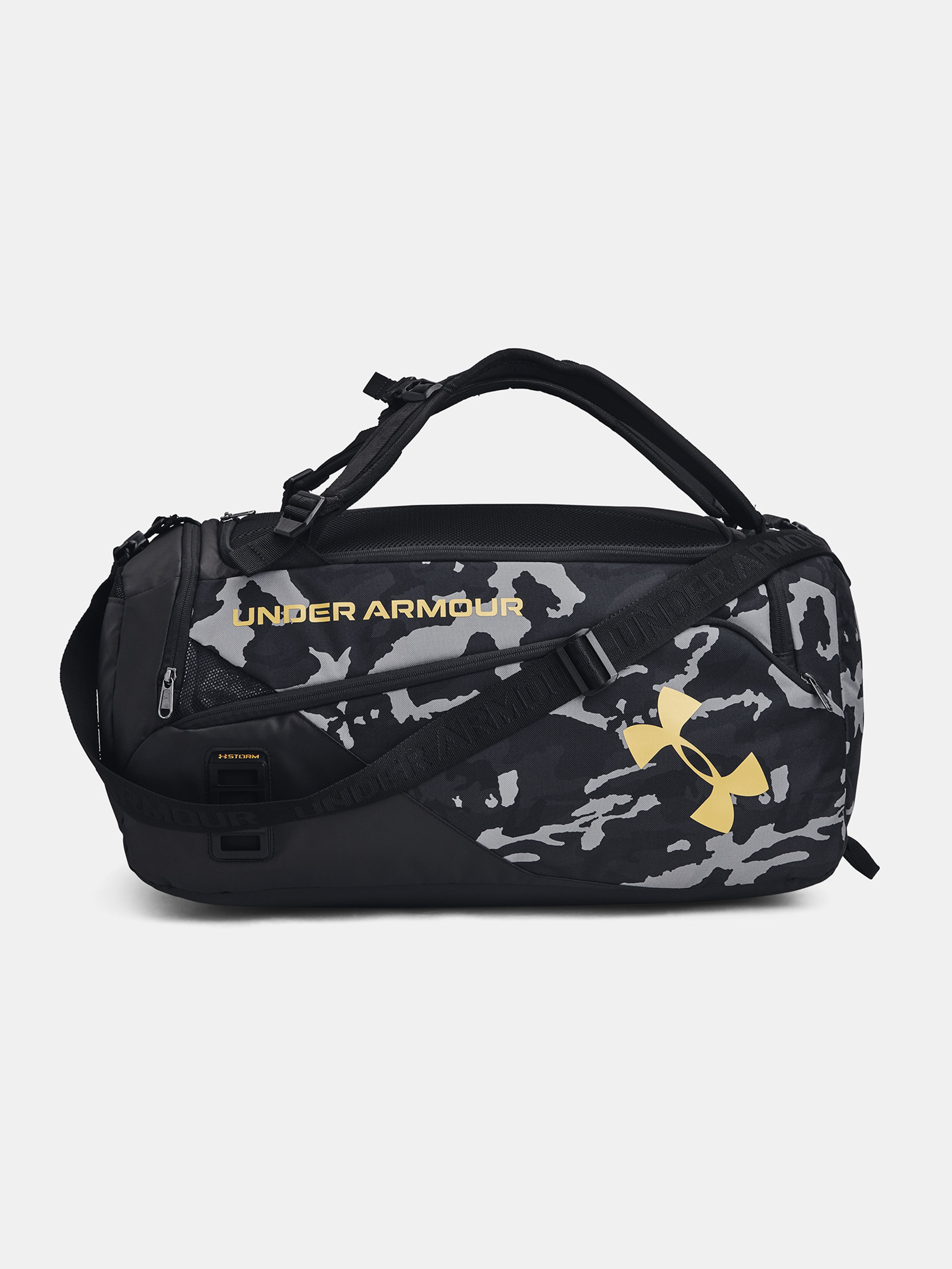 Taška Under Armour UA Contain Duo MD Duffle-BLK