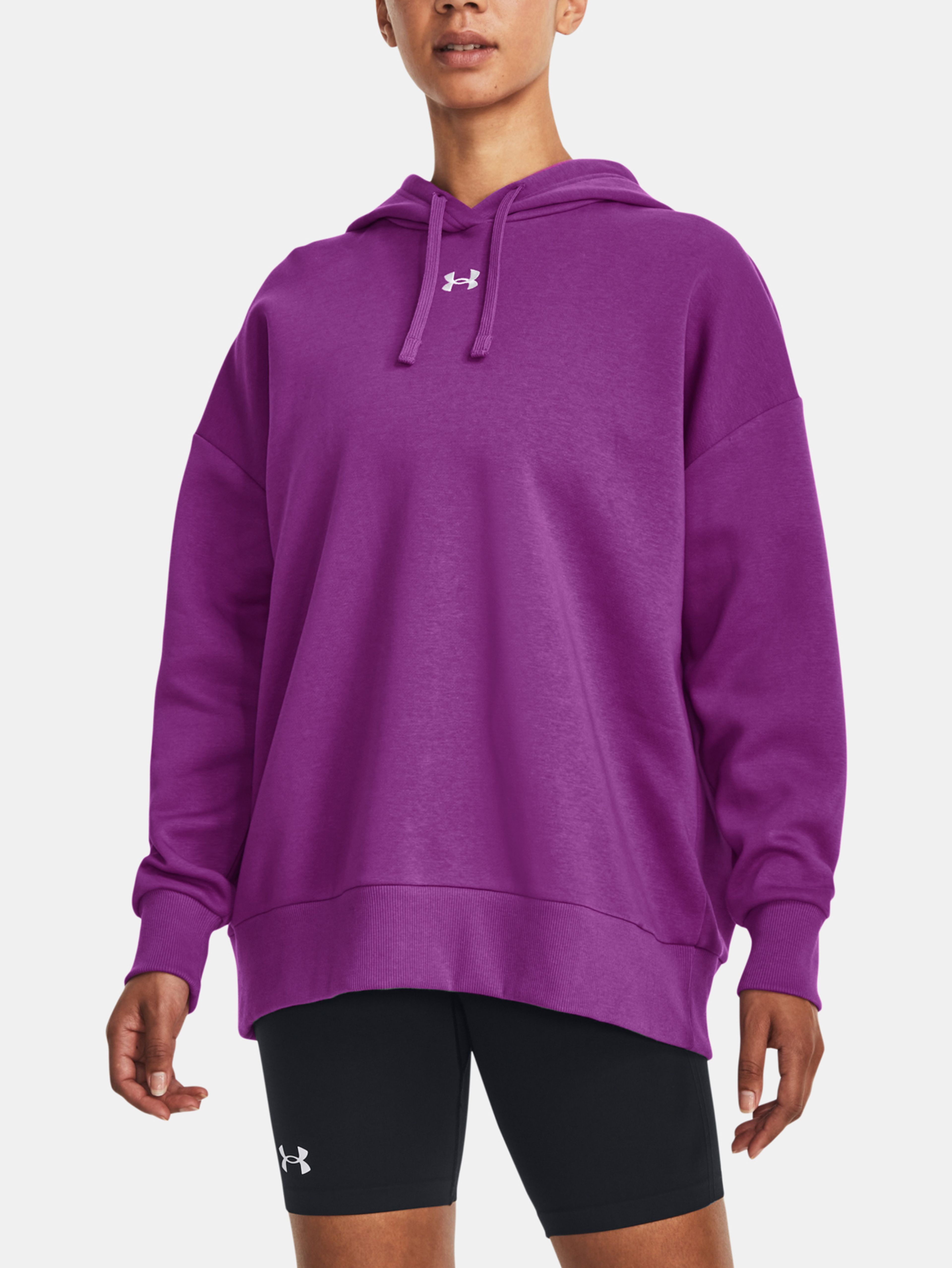 Mikina Under Armour UA Rival Fleece OS Hoodie-PPL