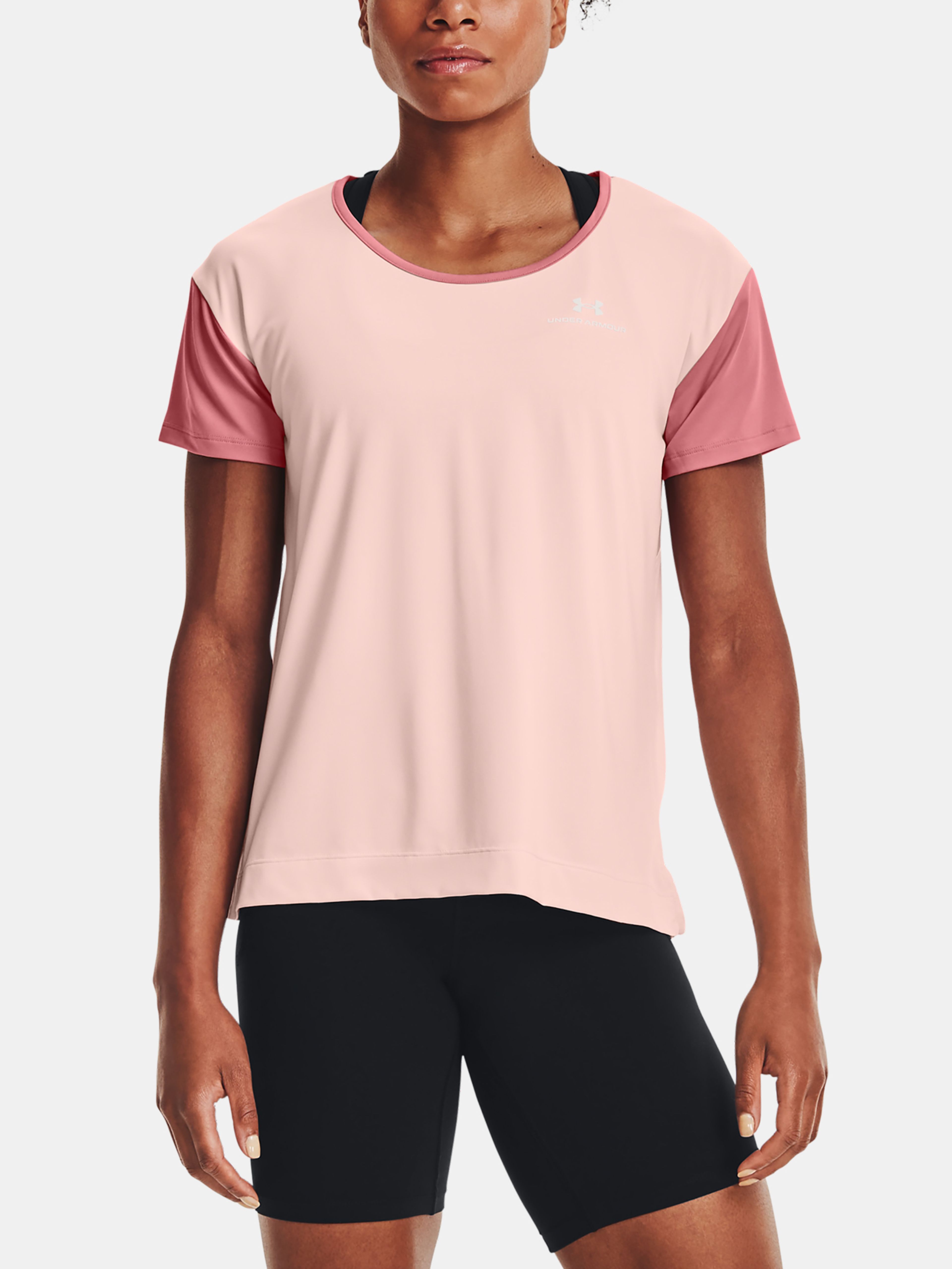 Tričko Under Armour UA Rush Energy Novelty SS-PNK