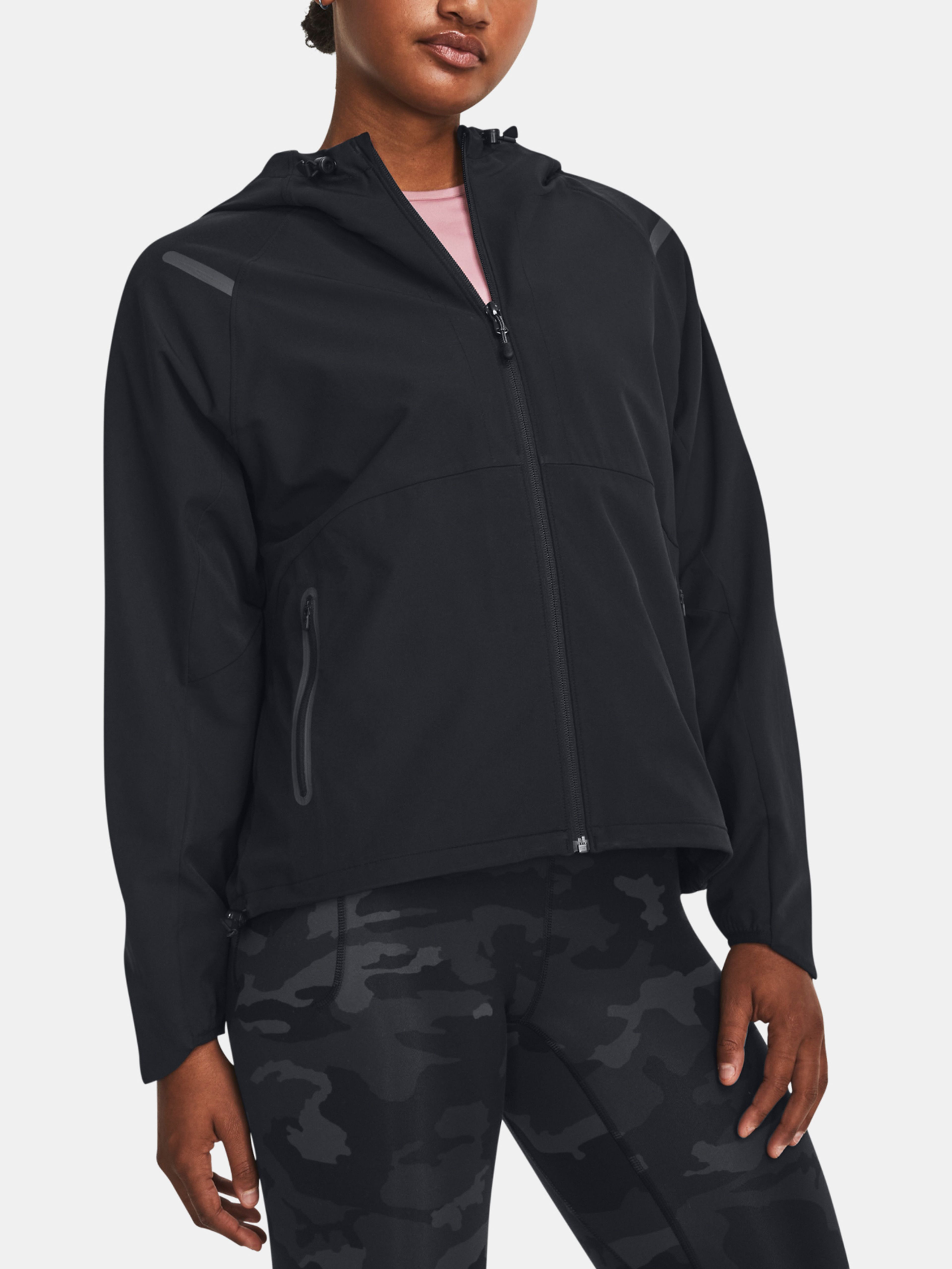 Under Armour Unstoppable Hooded Jacket-BLK dzseki