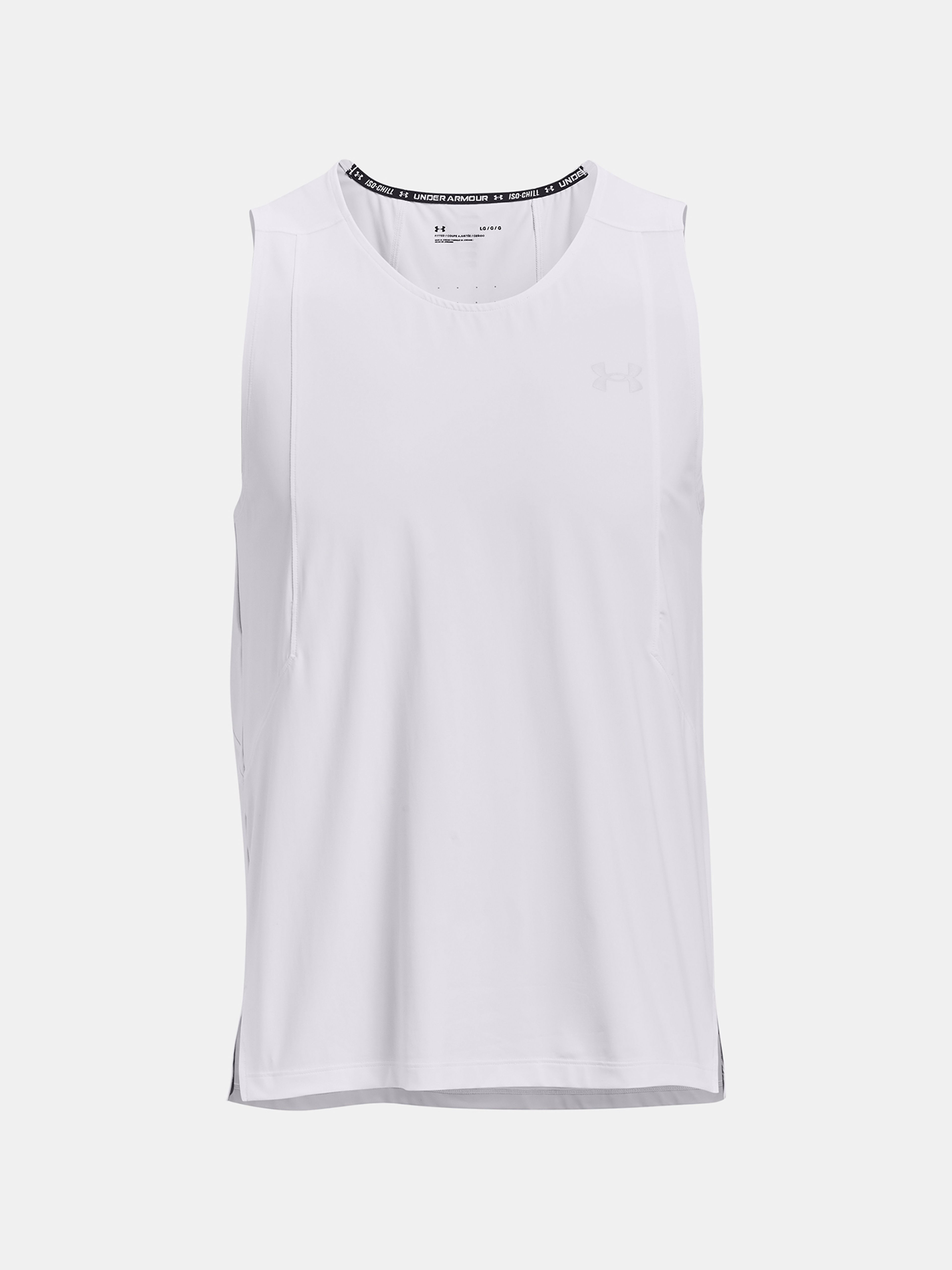 Tílko Under Armour UA ISO-CHILL LASER SINGLET-WHT