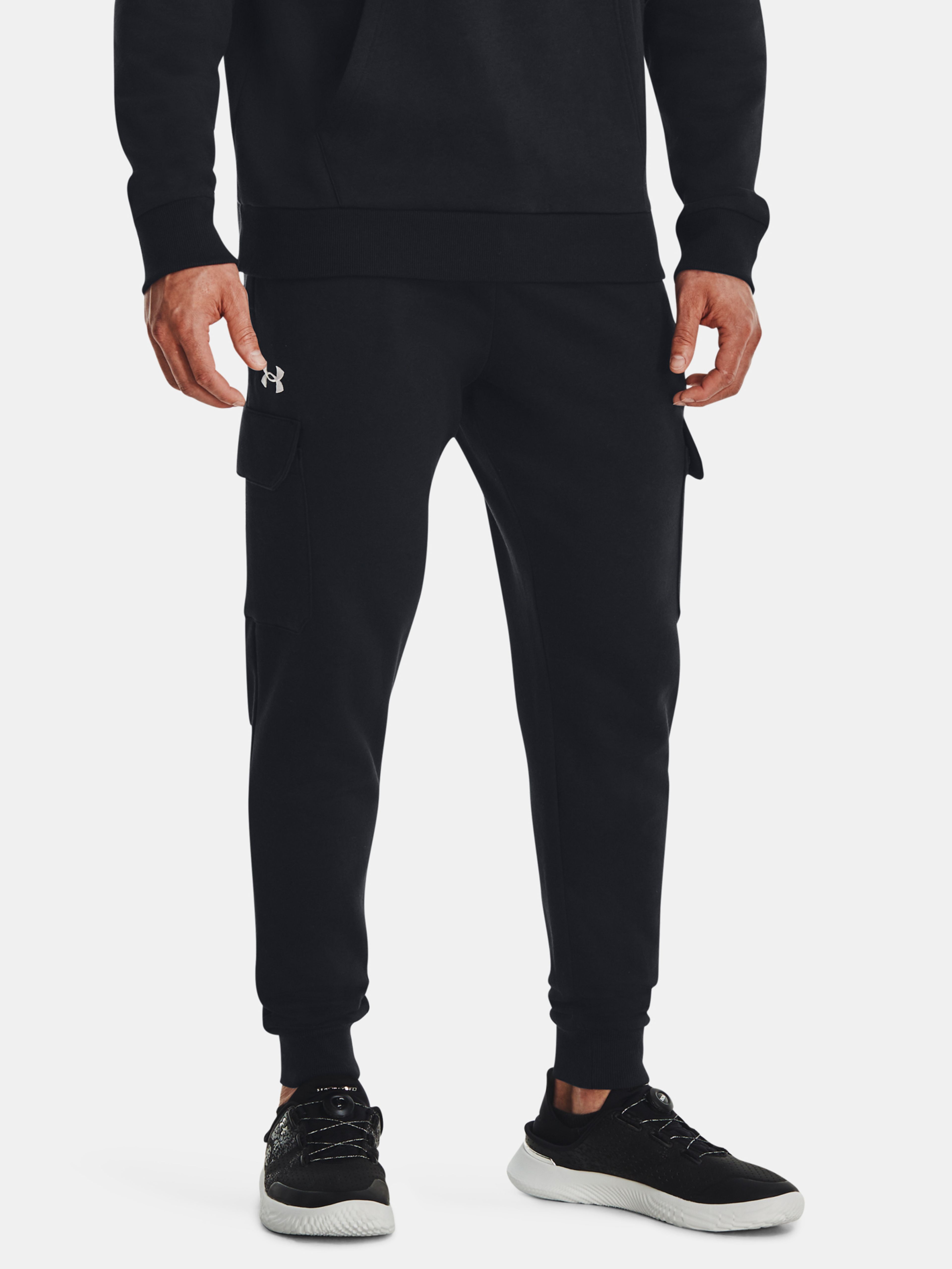 Férfi melegítők Under Armour UA Rival Fleece Cargo Jogger