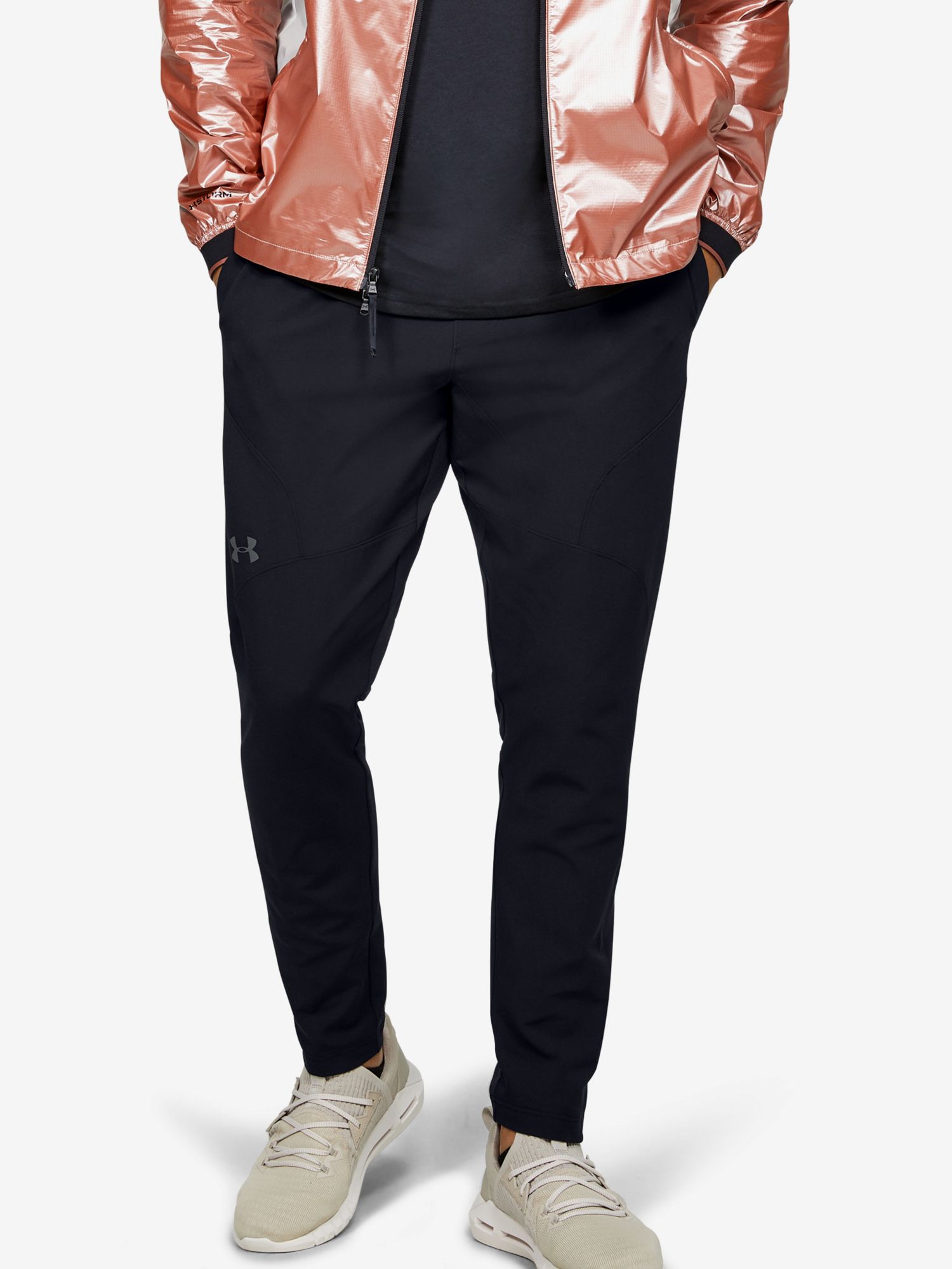 Kalhoty Under Armour STRETCH WOVEN UTILITY TAPERED Storm PANT BLK