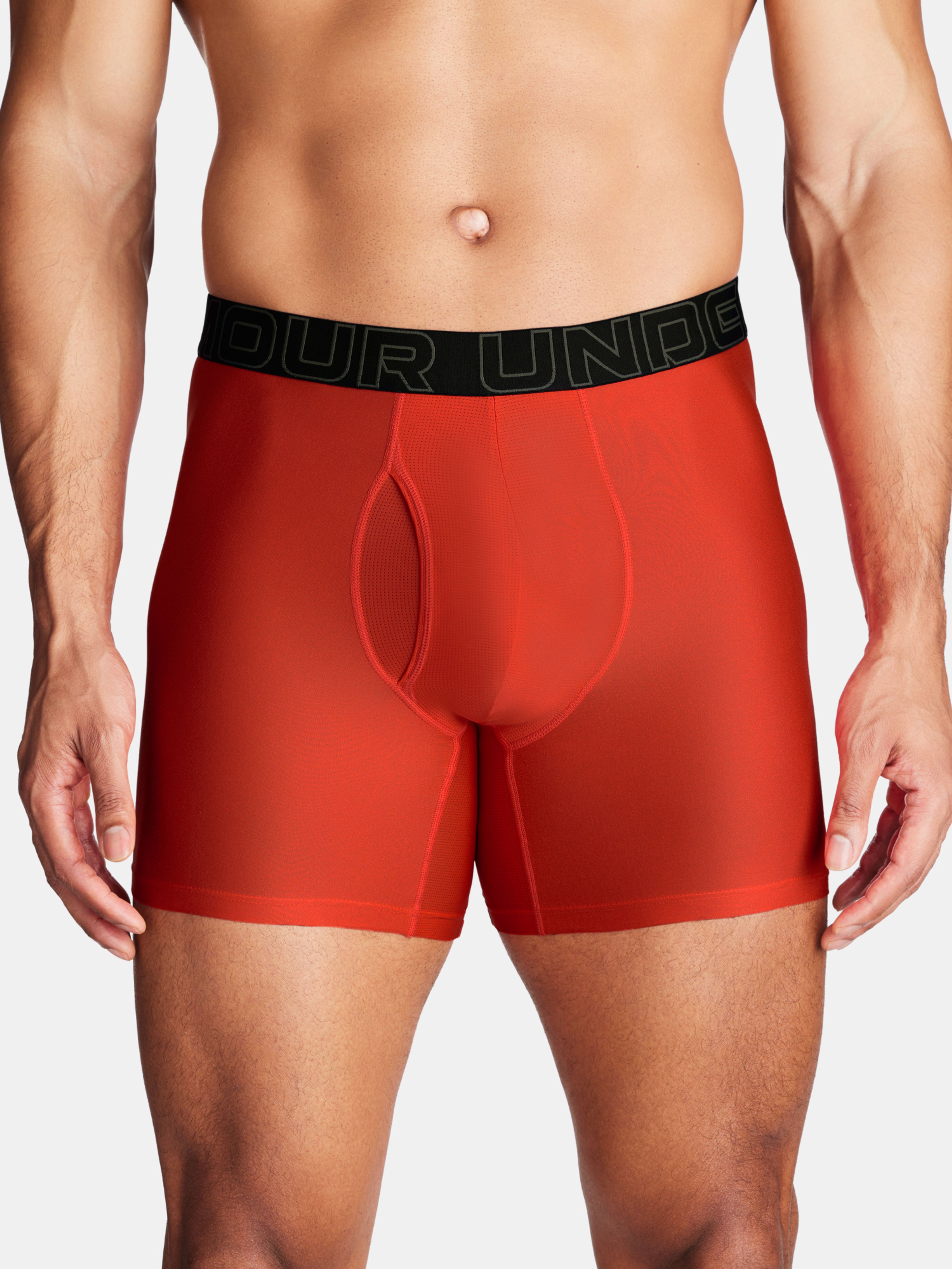 Under Armour M UA Perf Tech 6in 1pk-RED boxeralsó