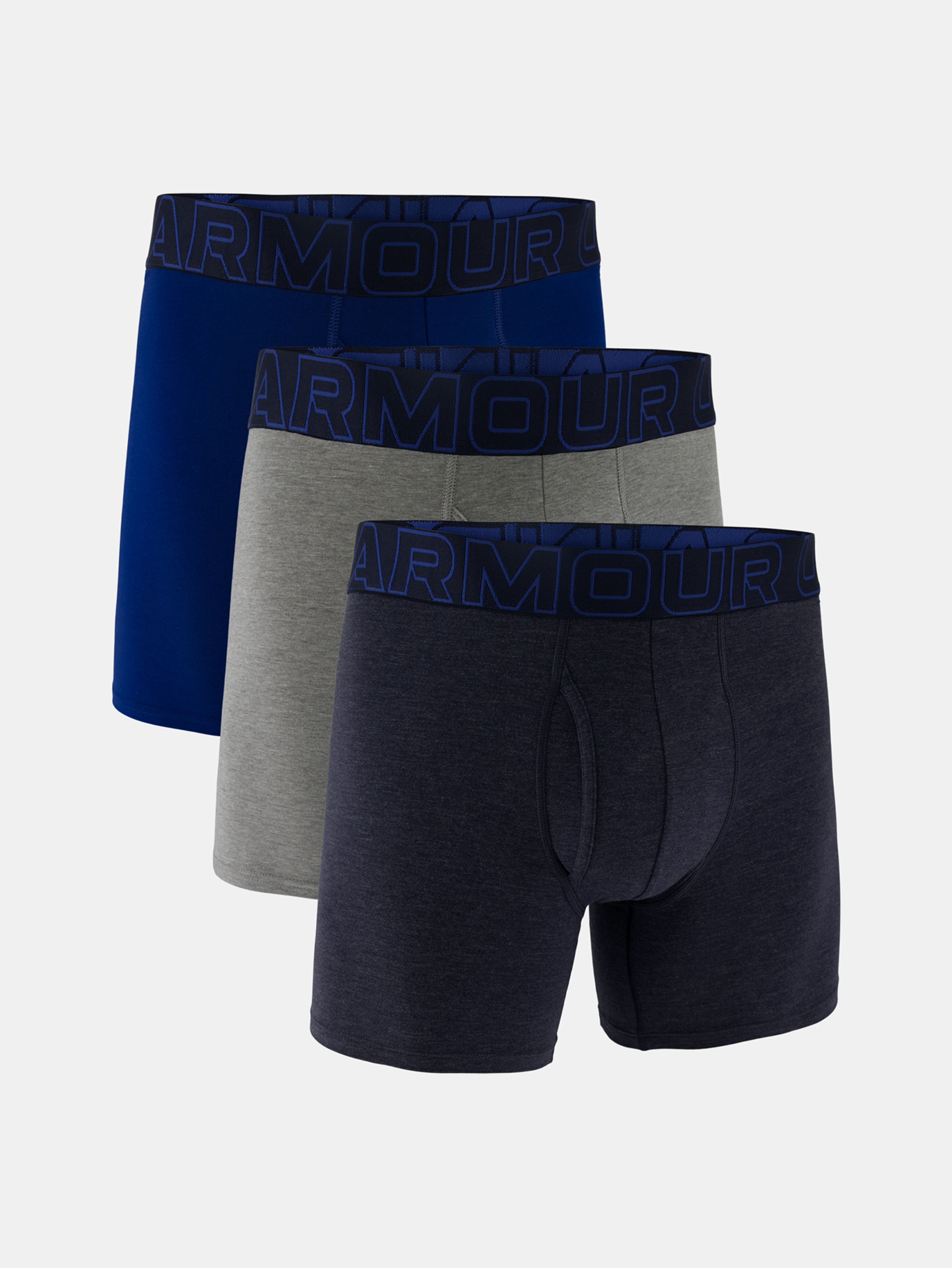 Boxerky Under Armour M UA Perf Cotton 6in-BLU
