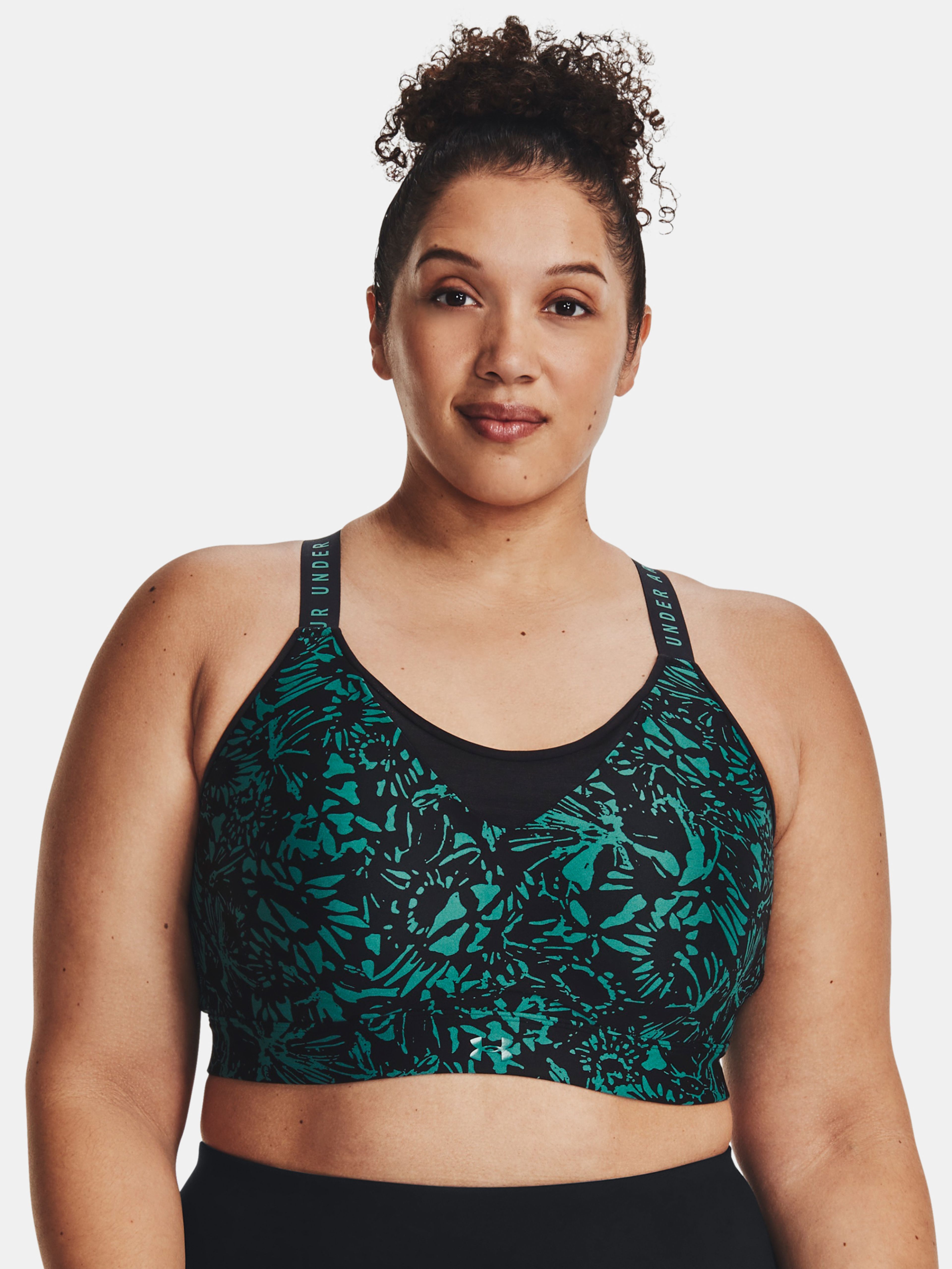 Podprsenka Under Armour UA Infinity High Print Bra&-BLK