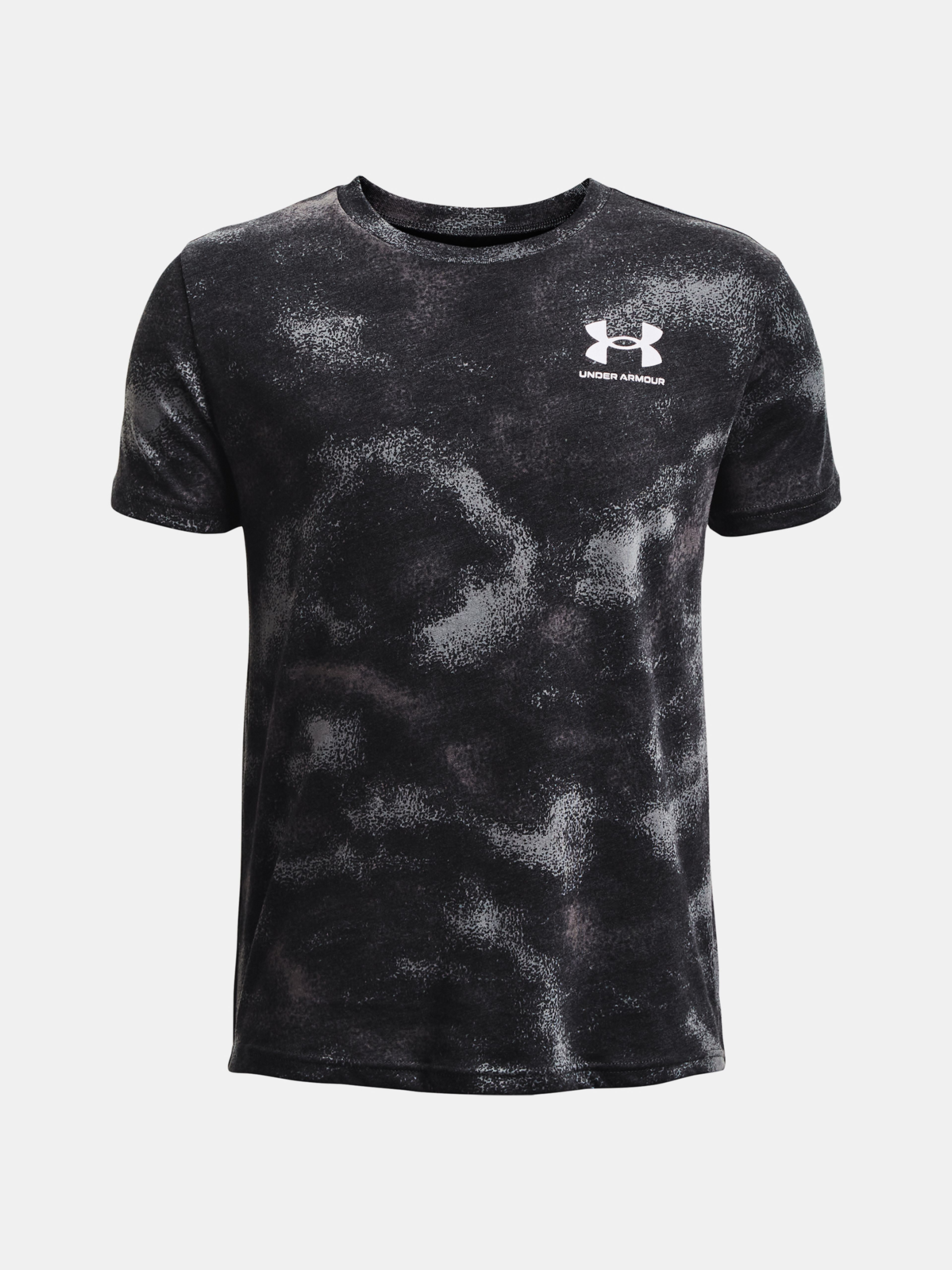 Majica Under Armour UA SPORTSTYLE LC AOP SS-BLK | underarmour.si