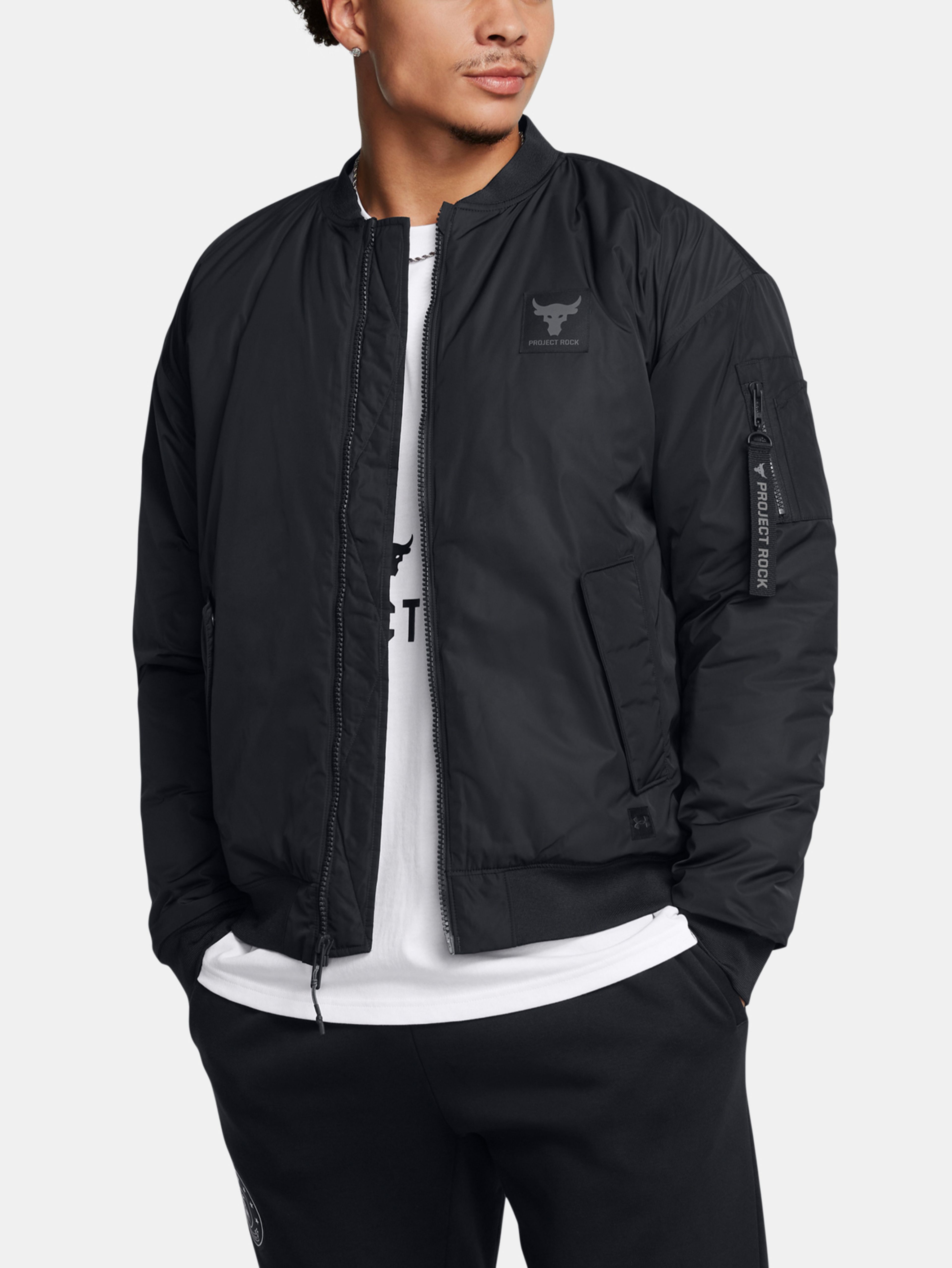 Under Armour Pjt Rock Bomber Jacket-BLK dzseki