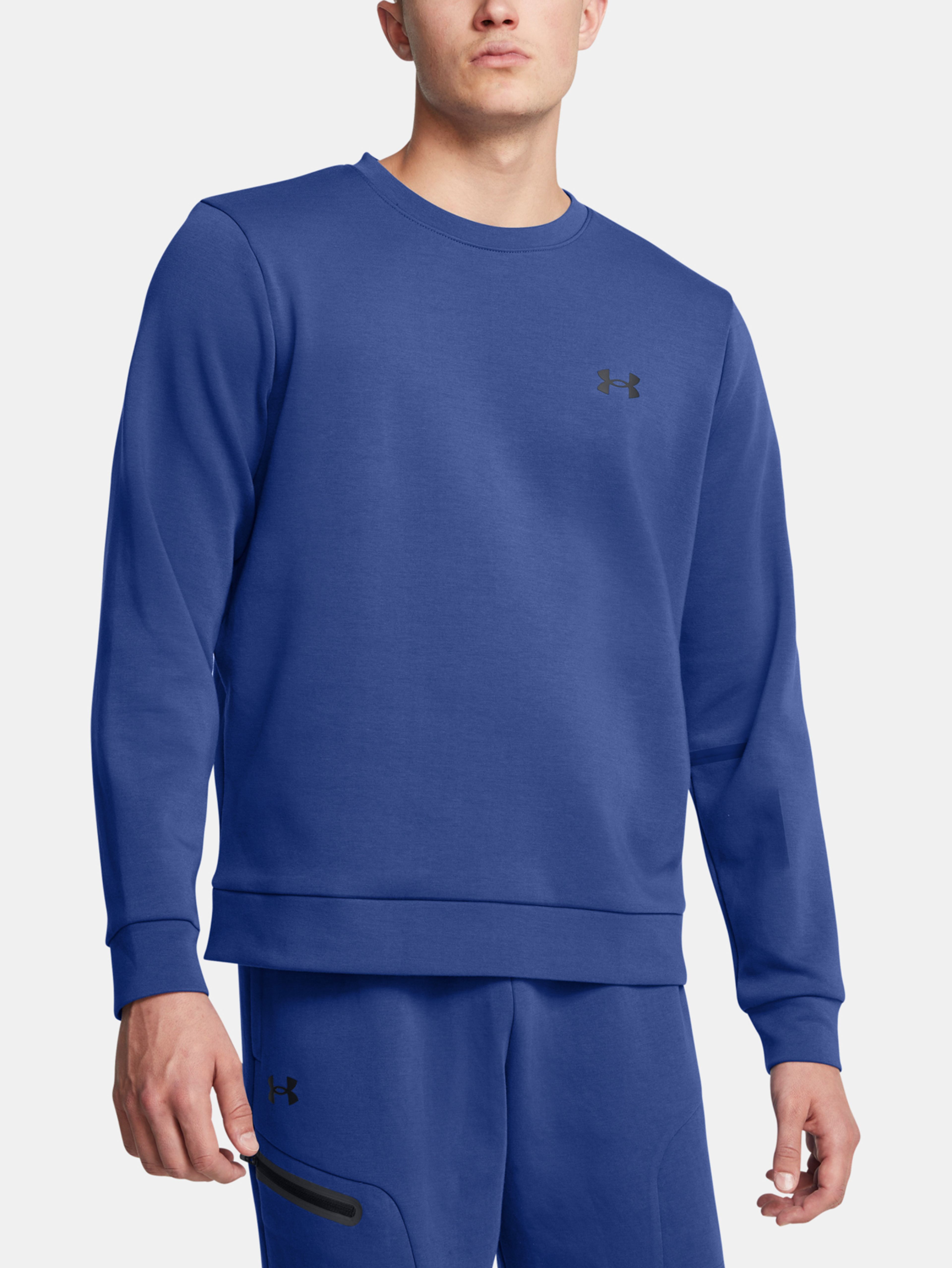 Férfi felső Under Armour UA Unstoppable Flc Crew EU