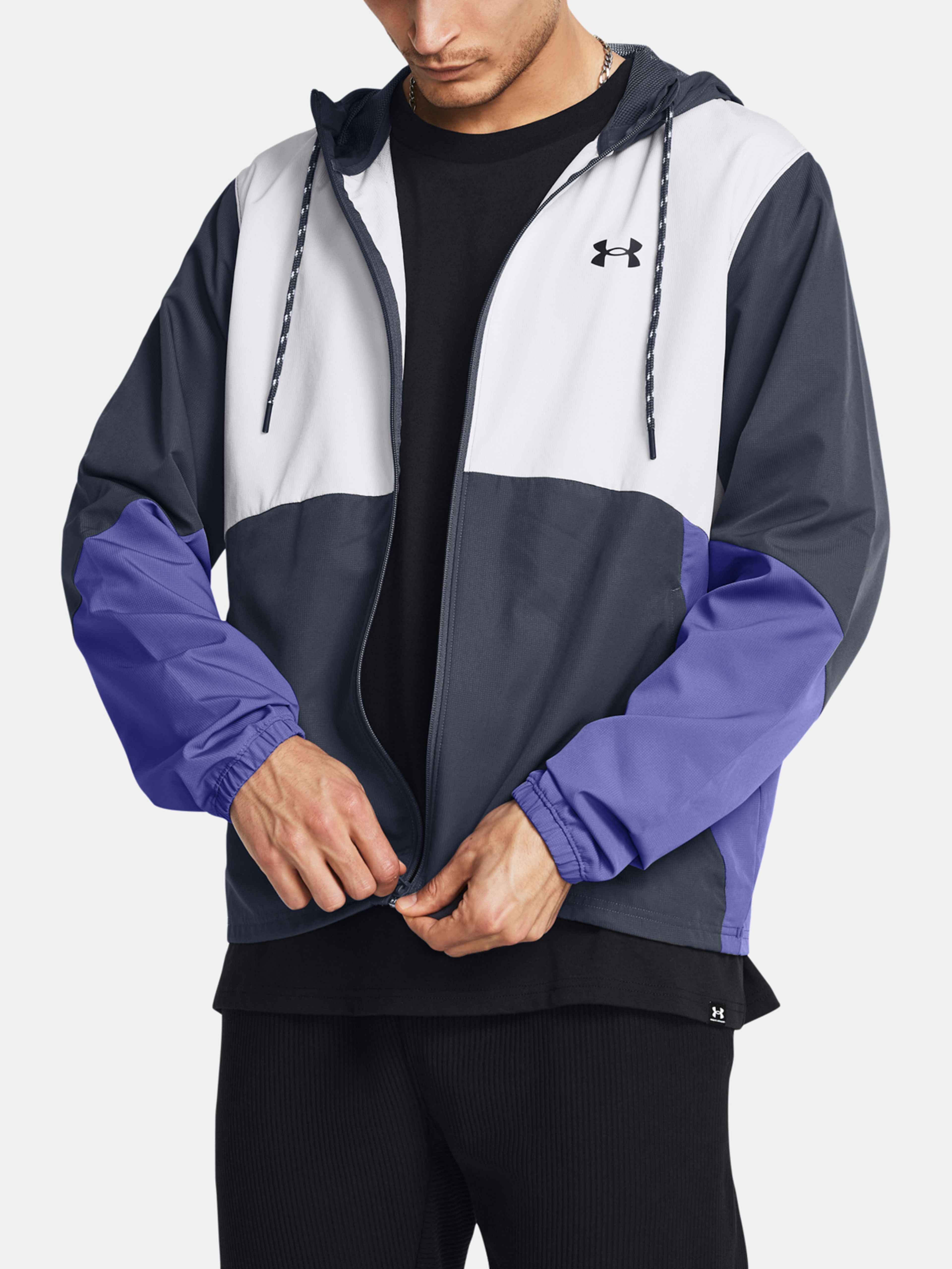 Under Armour UA Legacy Windbreaker-GRY dzseki