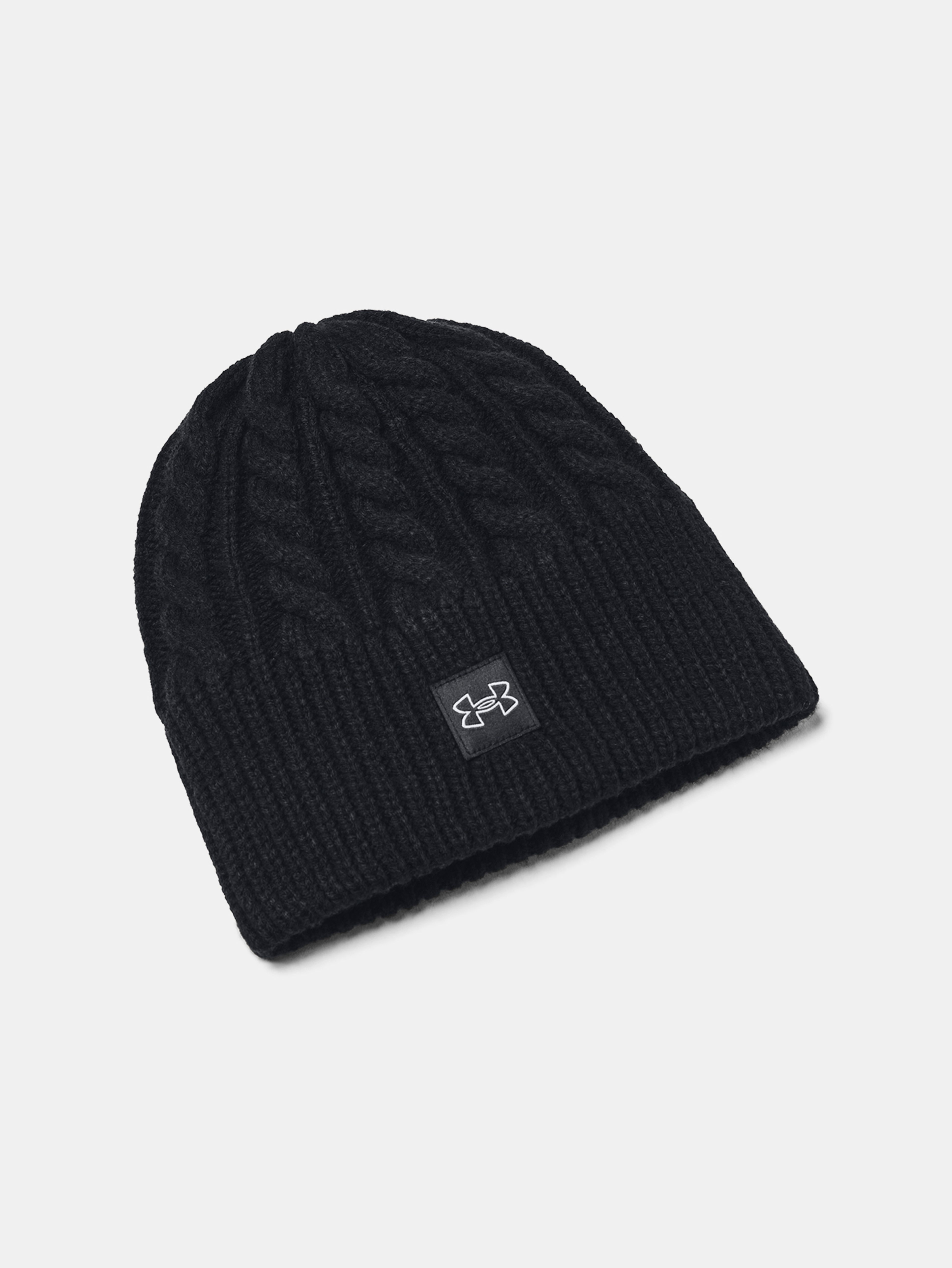 Kapa Under Armour Halftime Cable Knit Beanie-BLK