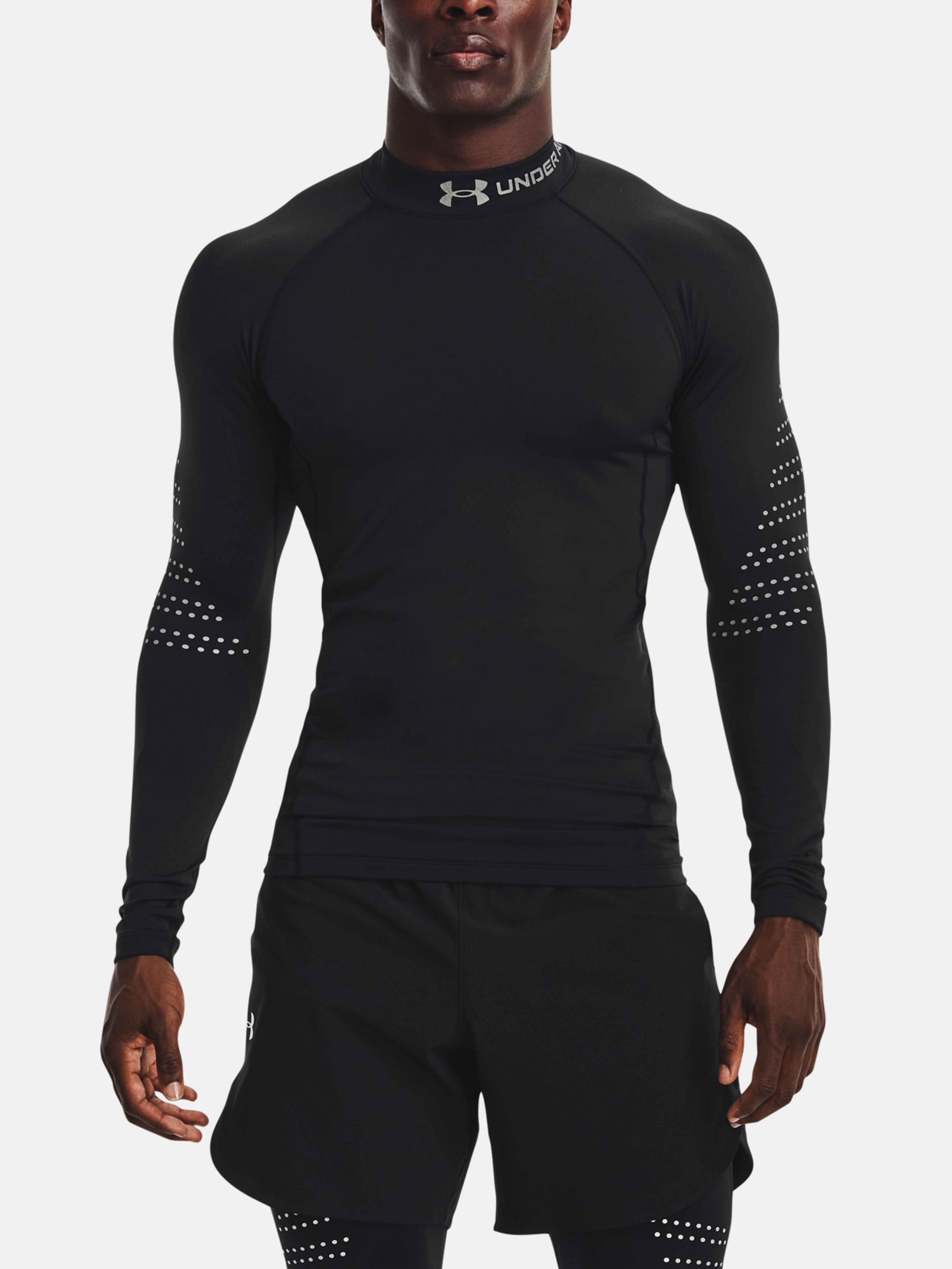 Tričko Under Armour UA CG Armour Novelty Mock-BLK