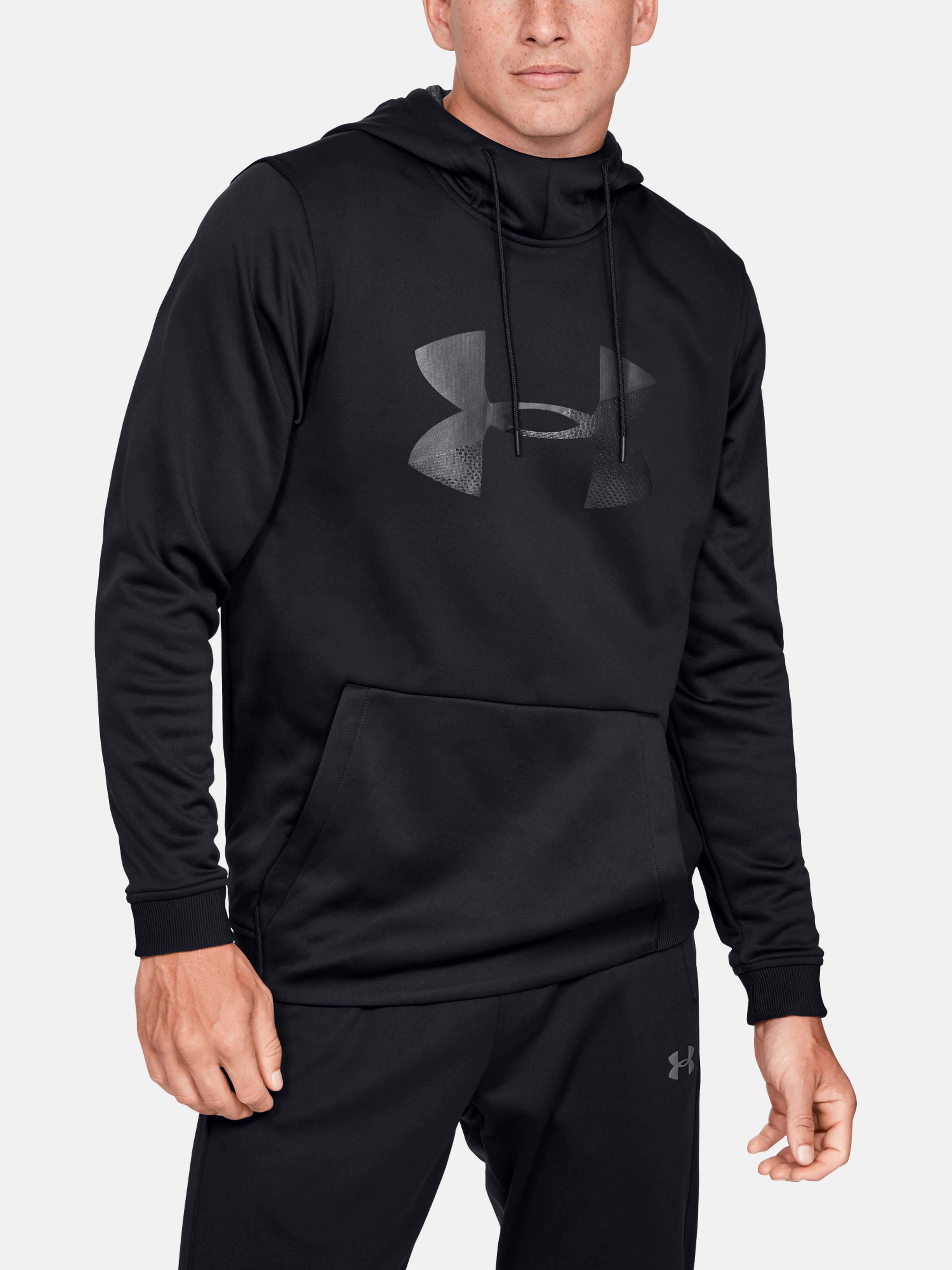 Mikina Under Armour AF PO Hoodie Big Logo Graphic BLK UnderArmour.sk