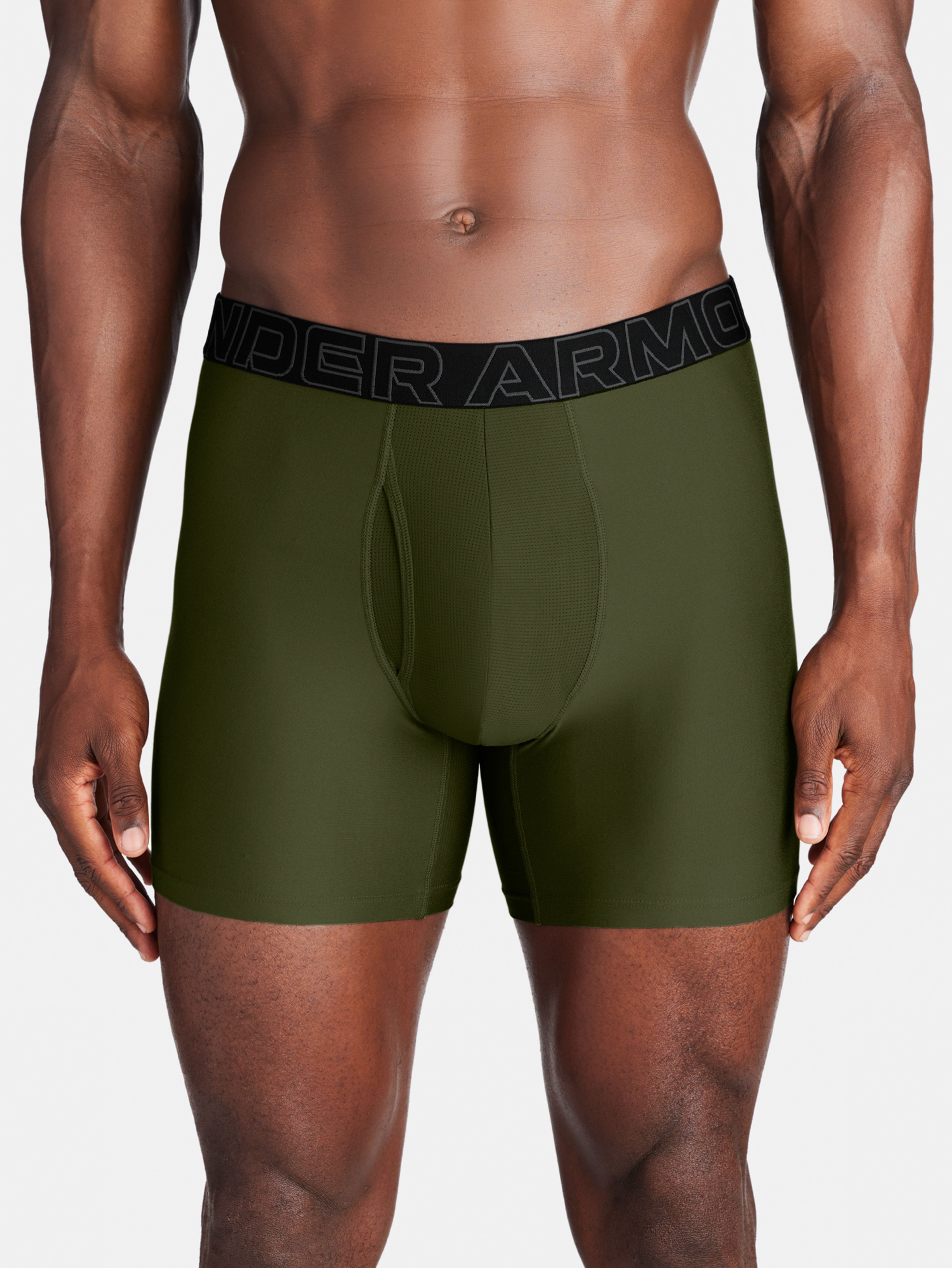Bokserice  Under Armour M UA Perf Tech 6in 1pk-GRN
