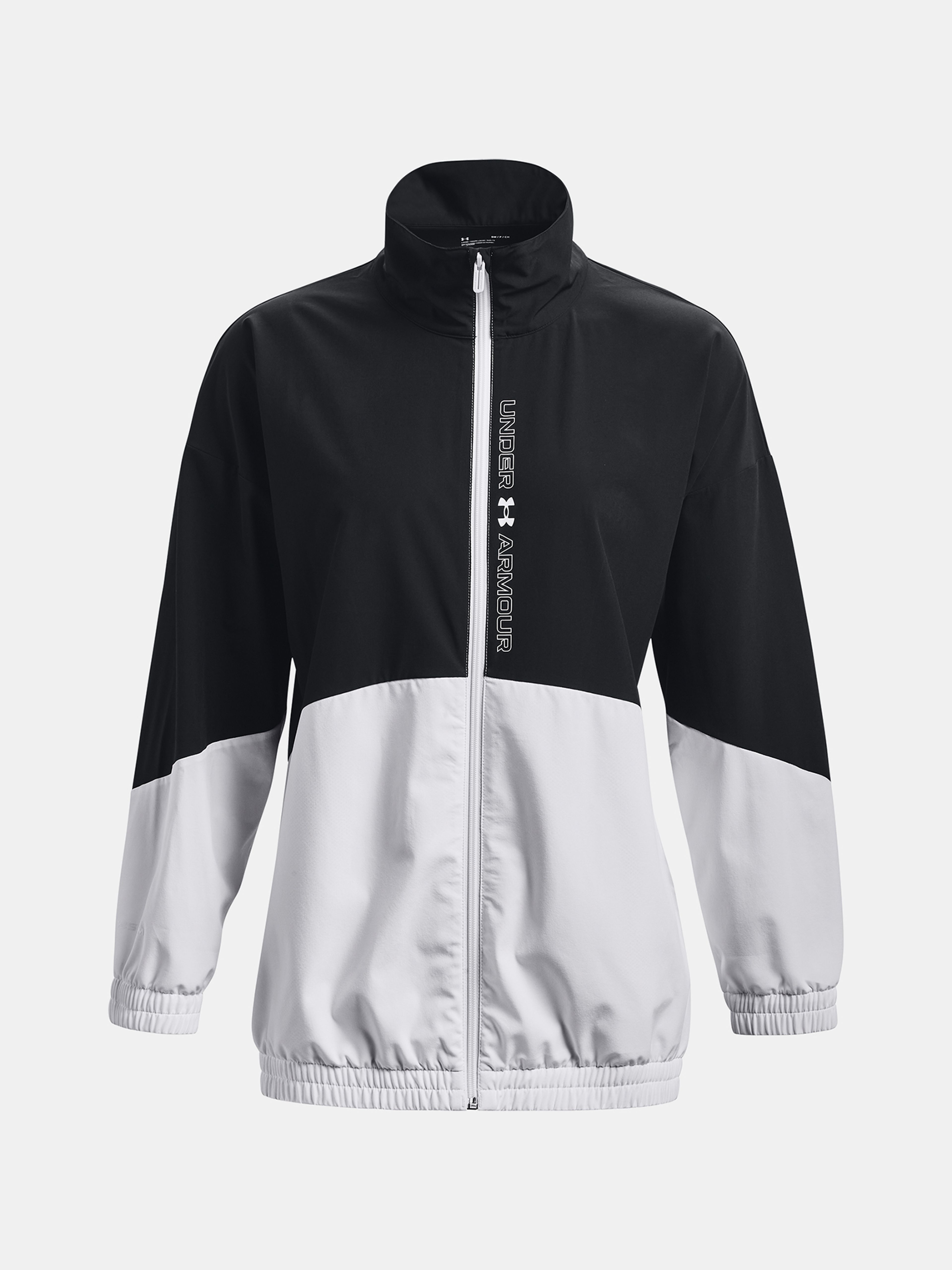  Woven FZ Jacket, white - women's jacket - UNDER ARMOUR -  49.70 € - outdoorové oblečení a vybavení shop