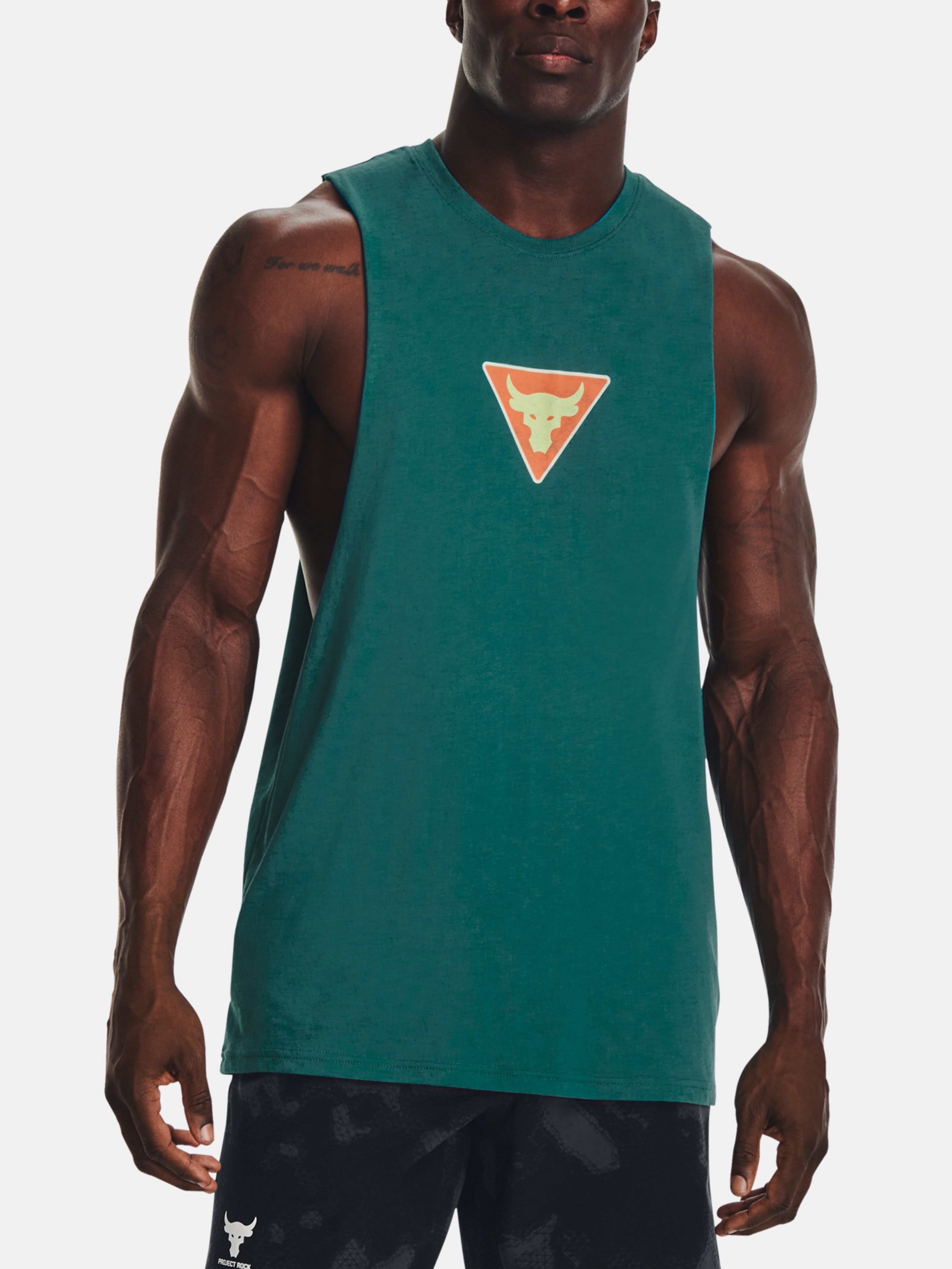 Tílko Under Armour UA PJT ROCK DMND MUSCLE TANK-GRN