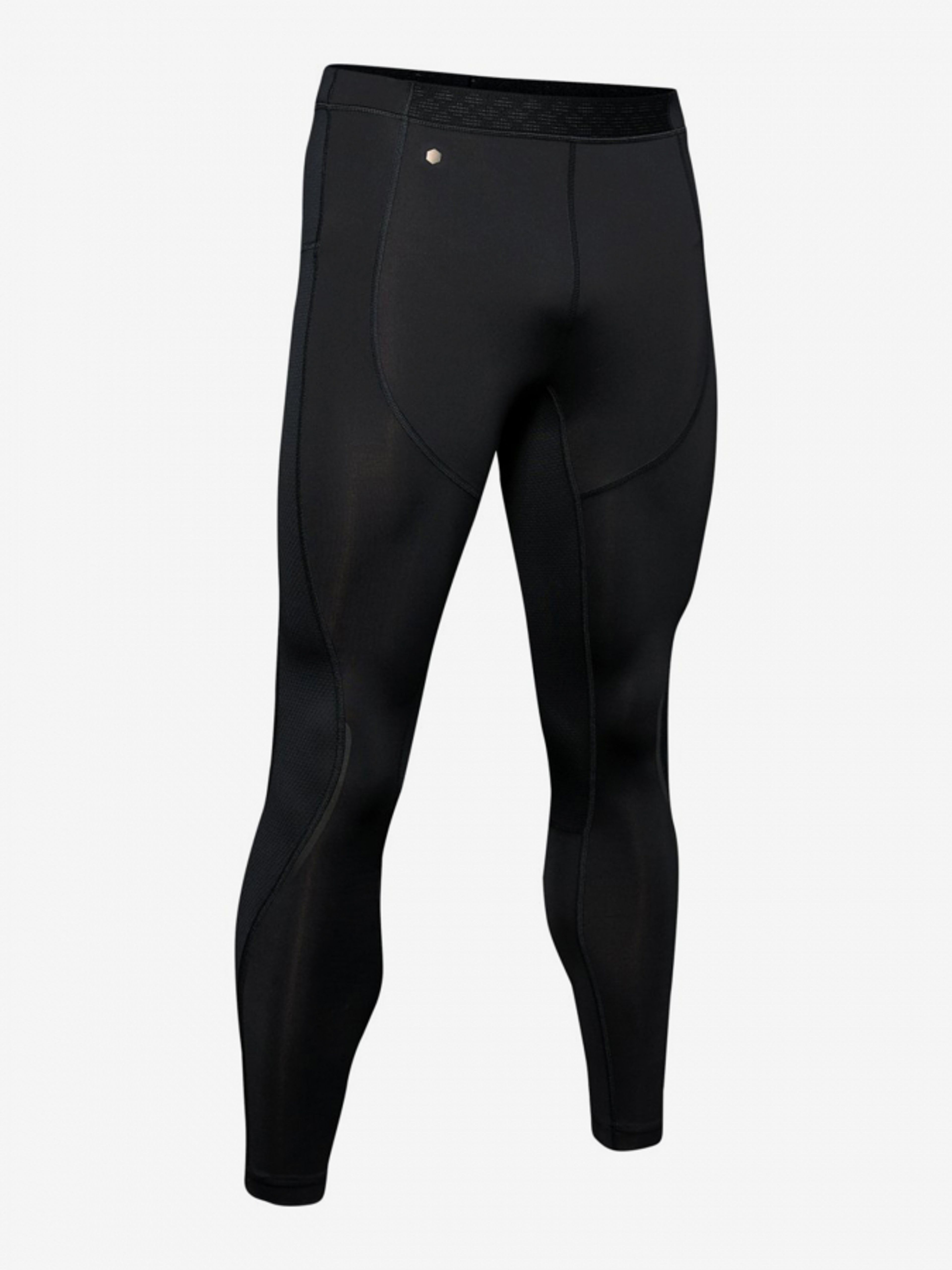 Kompresní legíny Under Armour Rush Run Coldgear Tight-Blk