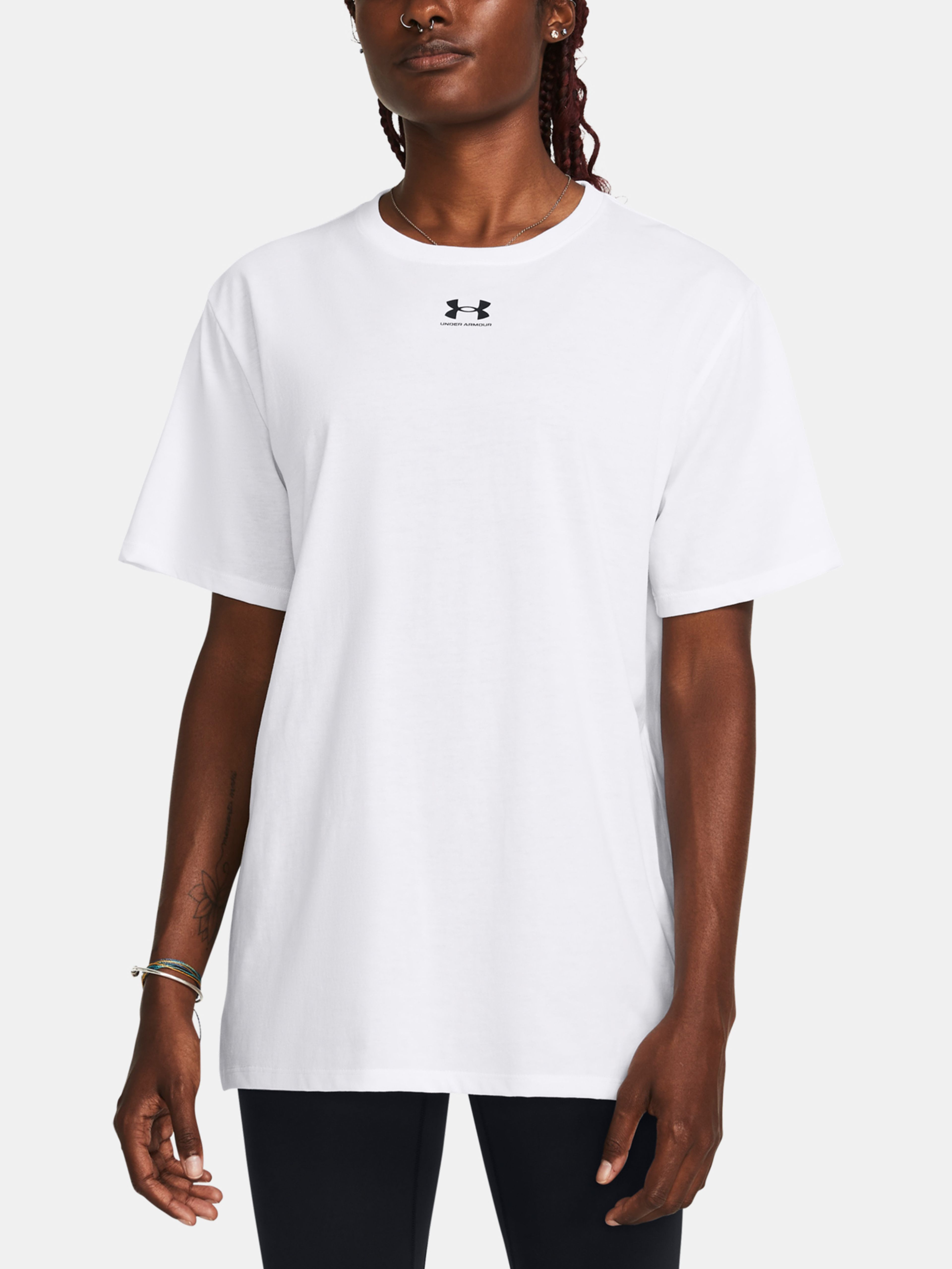 Majica Under Armour Campus Oversize SS-WHT