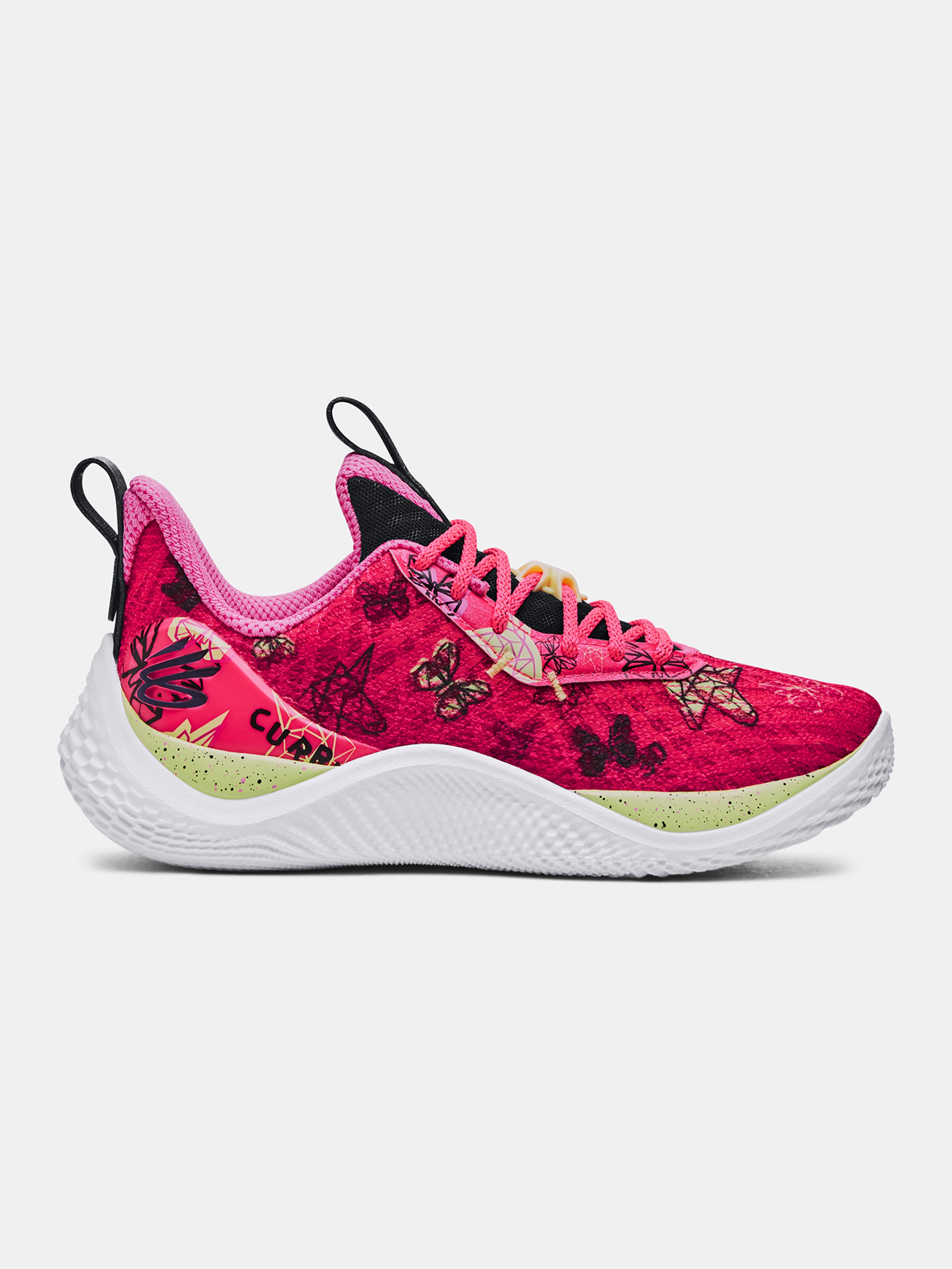 Topánky Under Armour GS CURRY 10 GIRL DAD-PNK