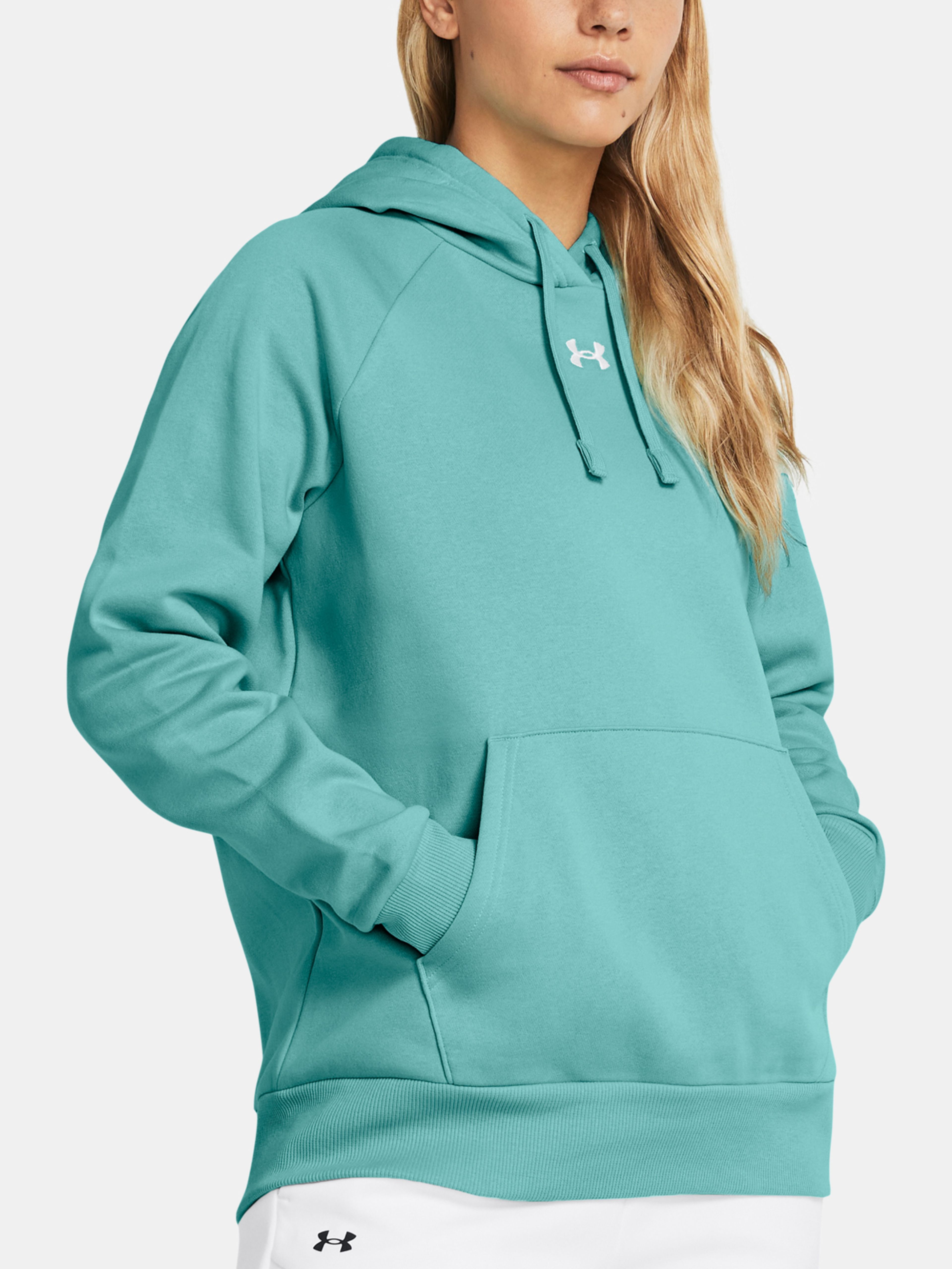 Pulover  Under Armour UA Rival Fleece Hoodie-GRN