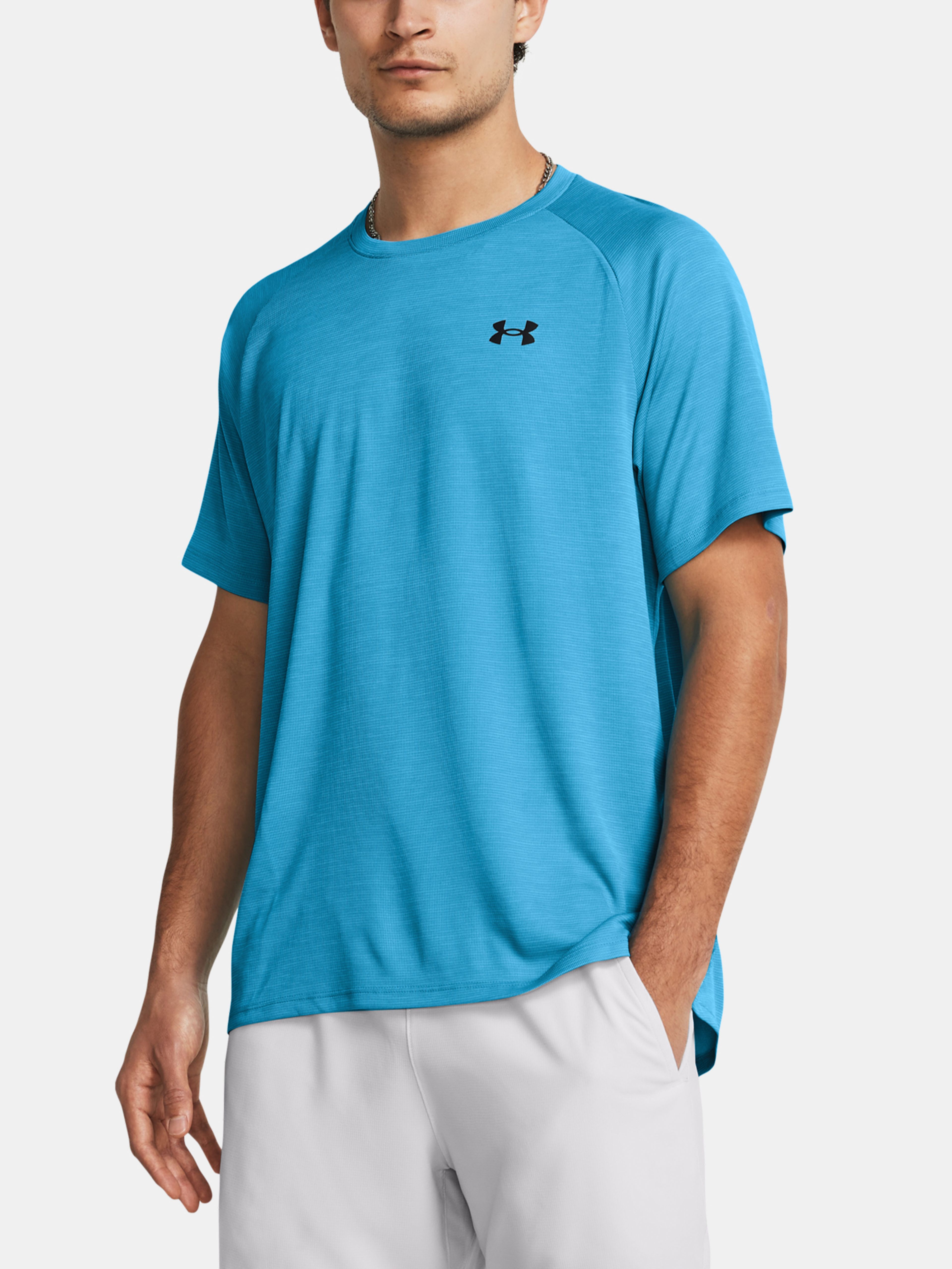 Majica Under Armour UA Tech Textured SS-BLU