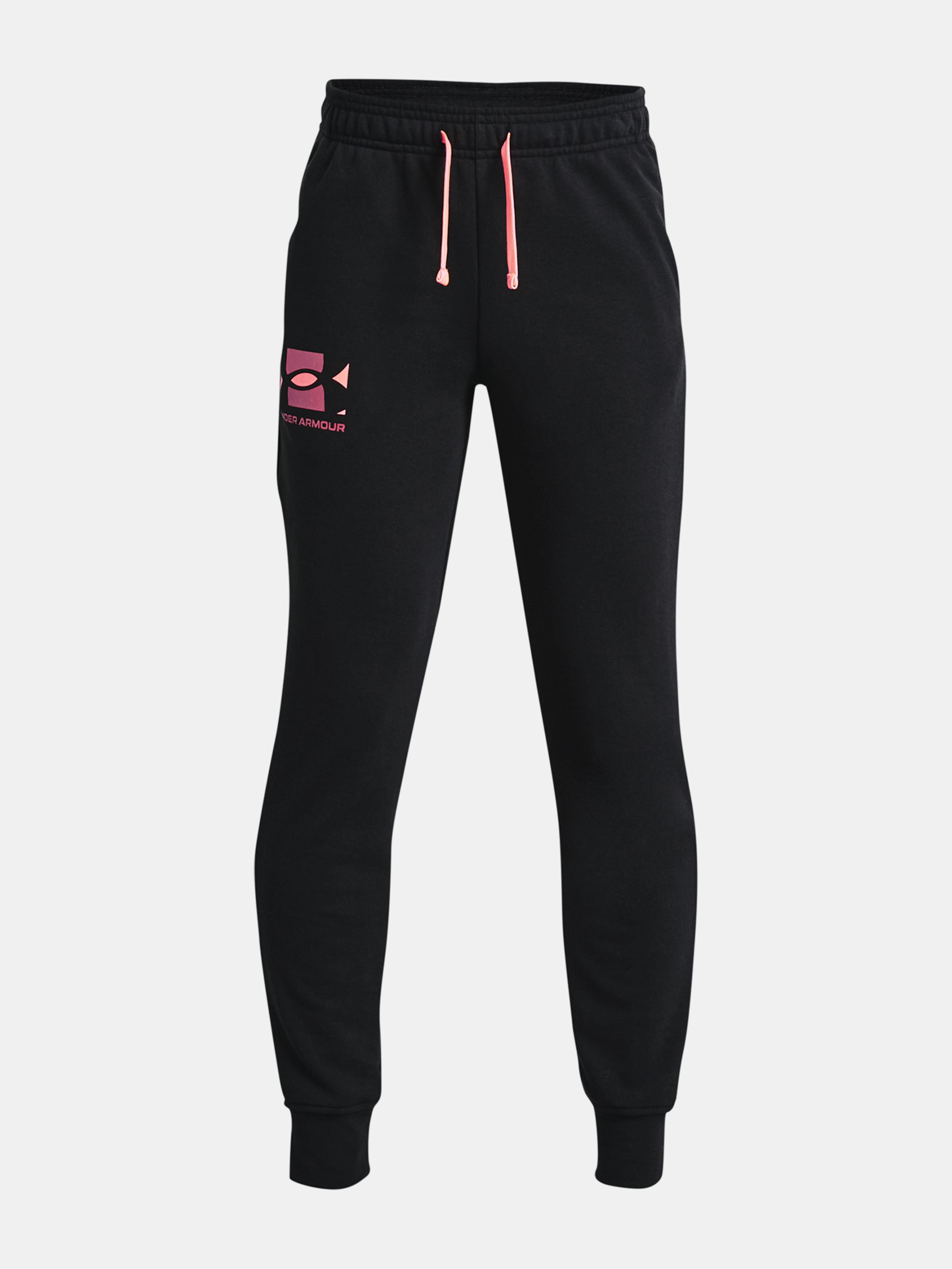 Tepláky Under Armour RIVAL TERRY PANTS-BLK