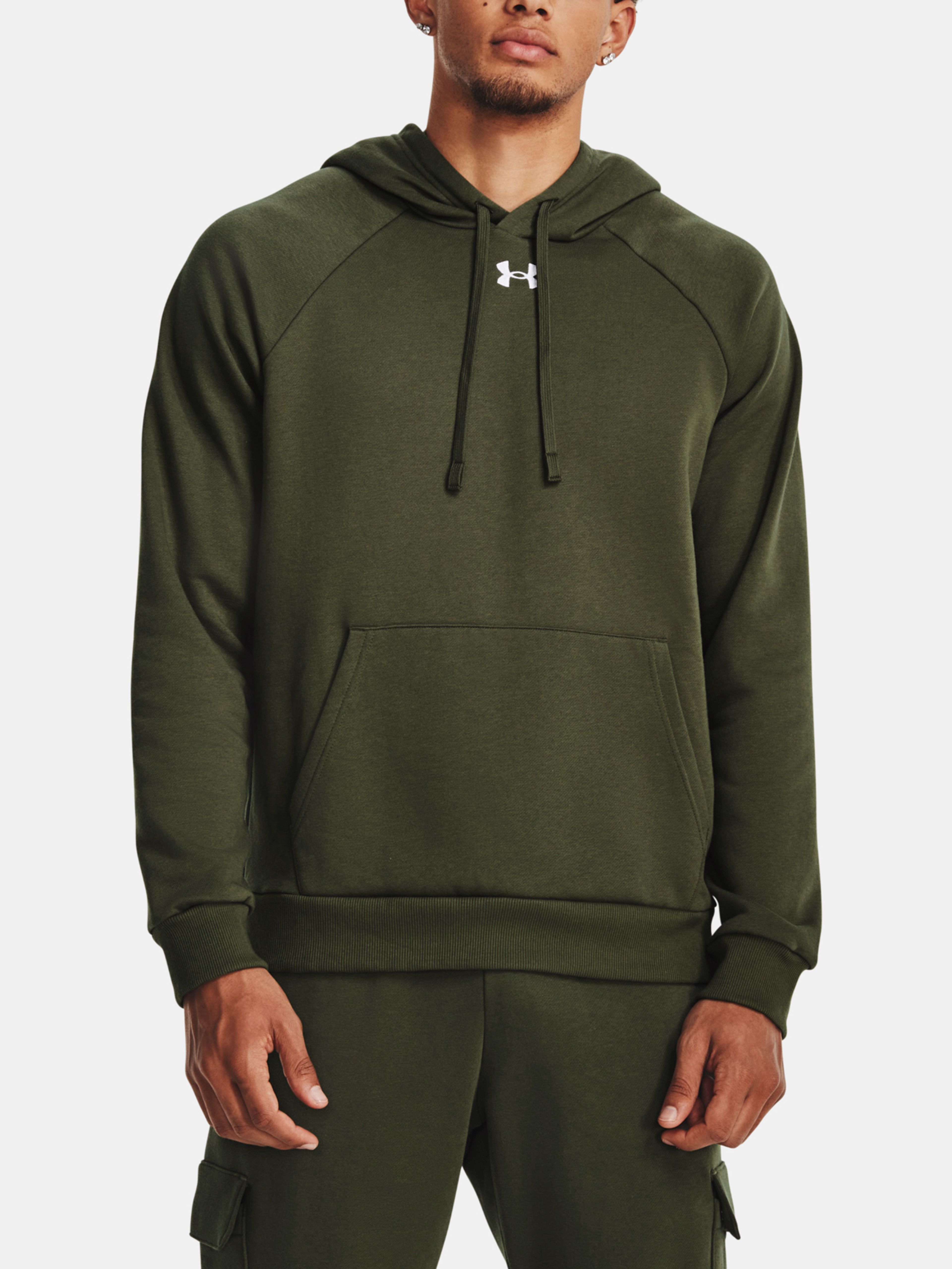 Pulover Under Armour UA Rival Fleece Hoodie-GRN