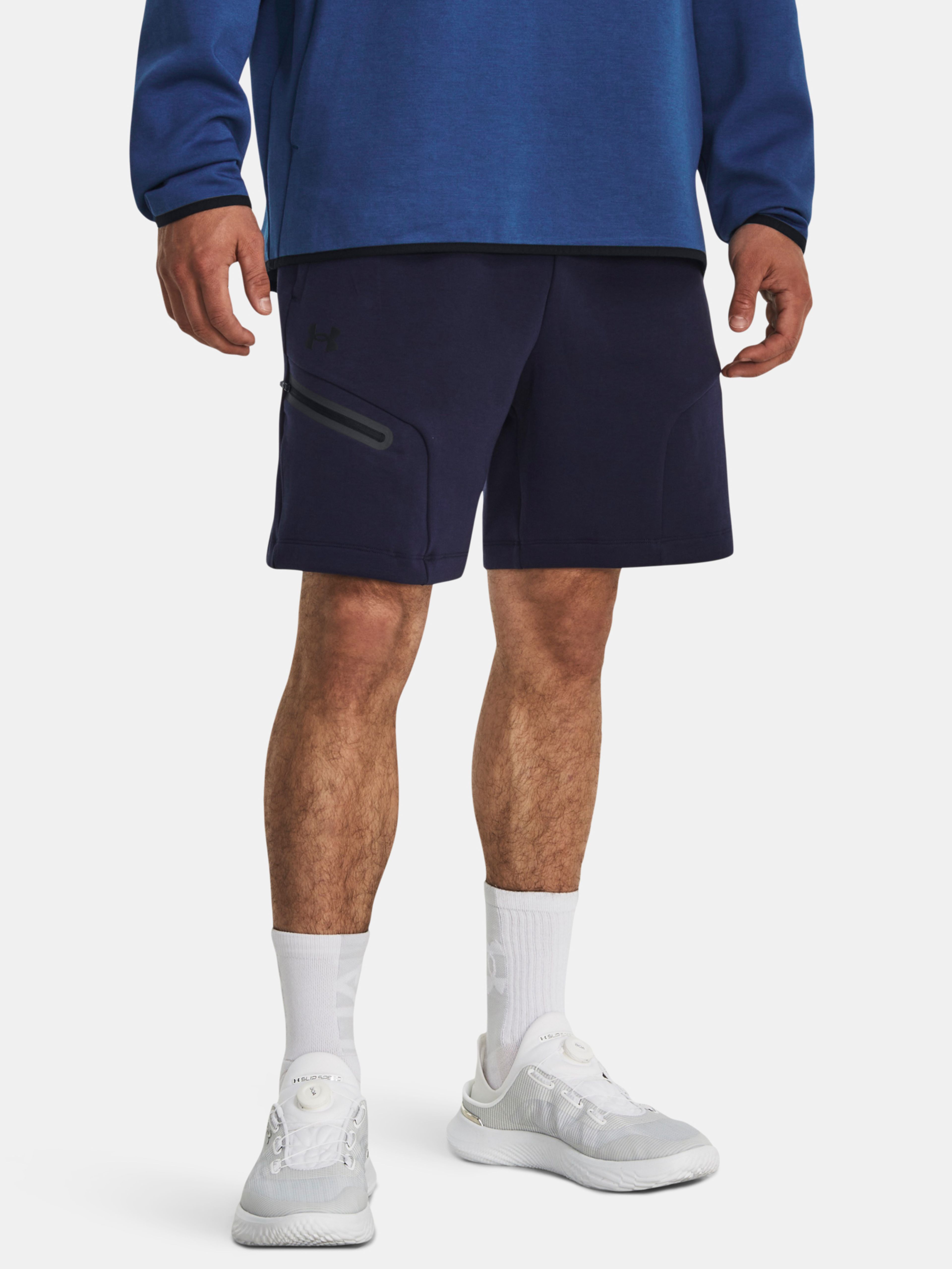 Kratke hlače Under Armour UA Unstoppable Flc Shorts-BLU