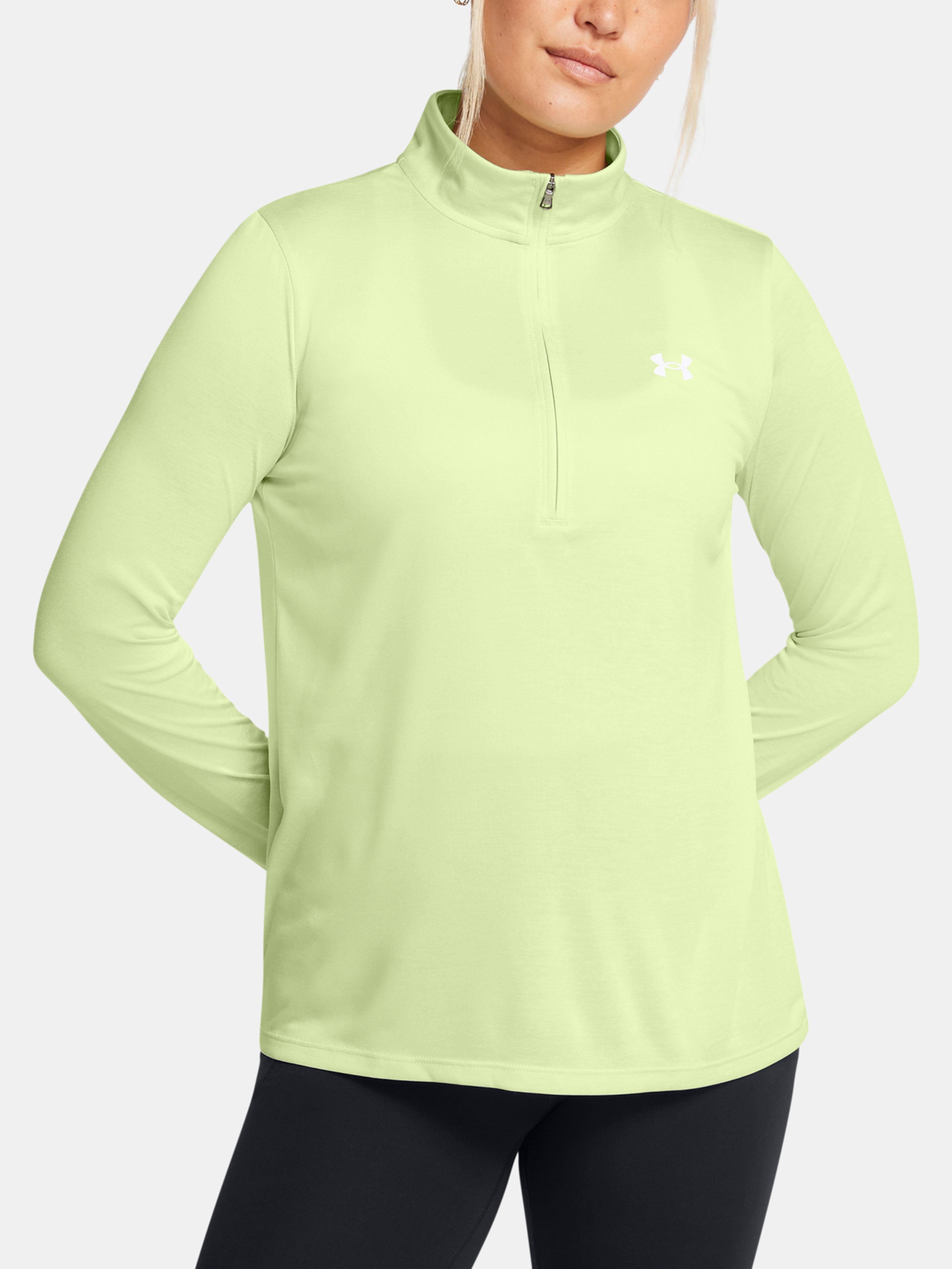 Dámske tričko Under Armour Tech 1/2 Zip- Twist