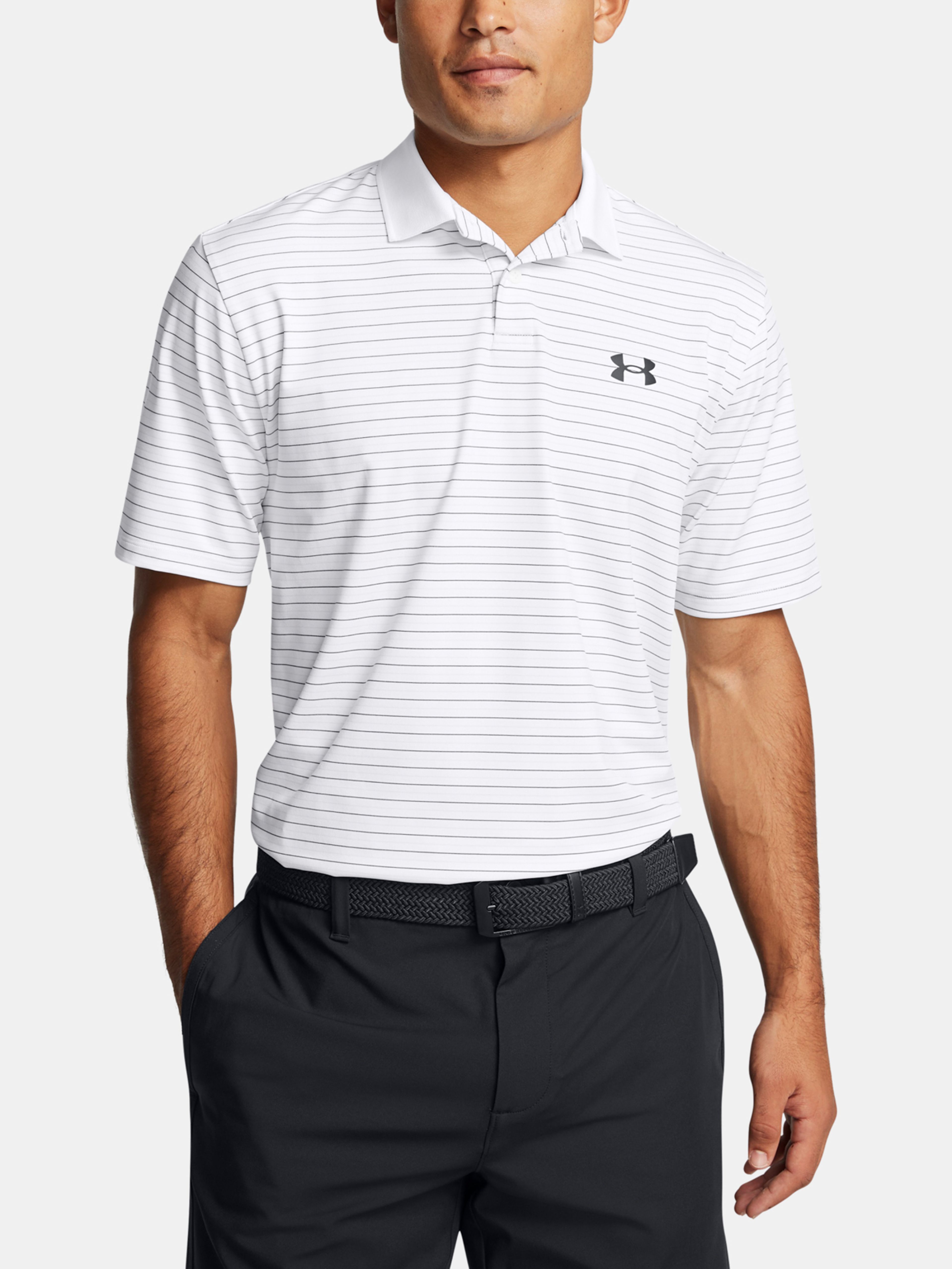 Pánske tričko Under Armour UA Matchplay Stripe Polo