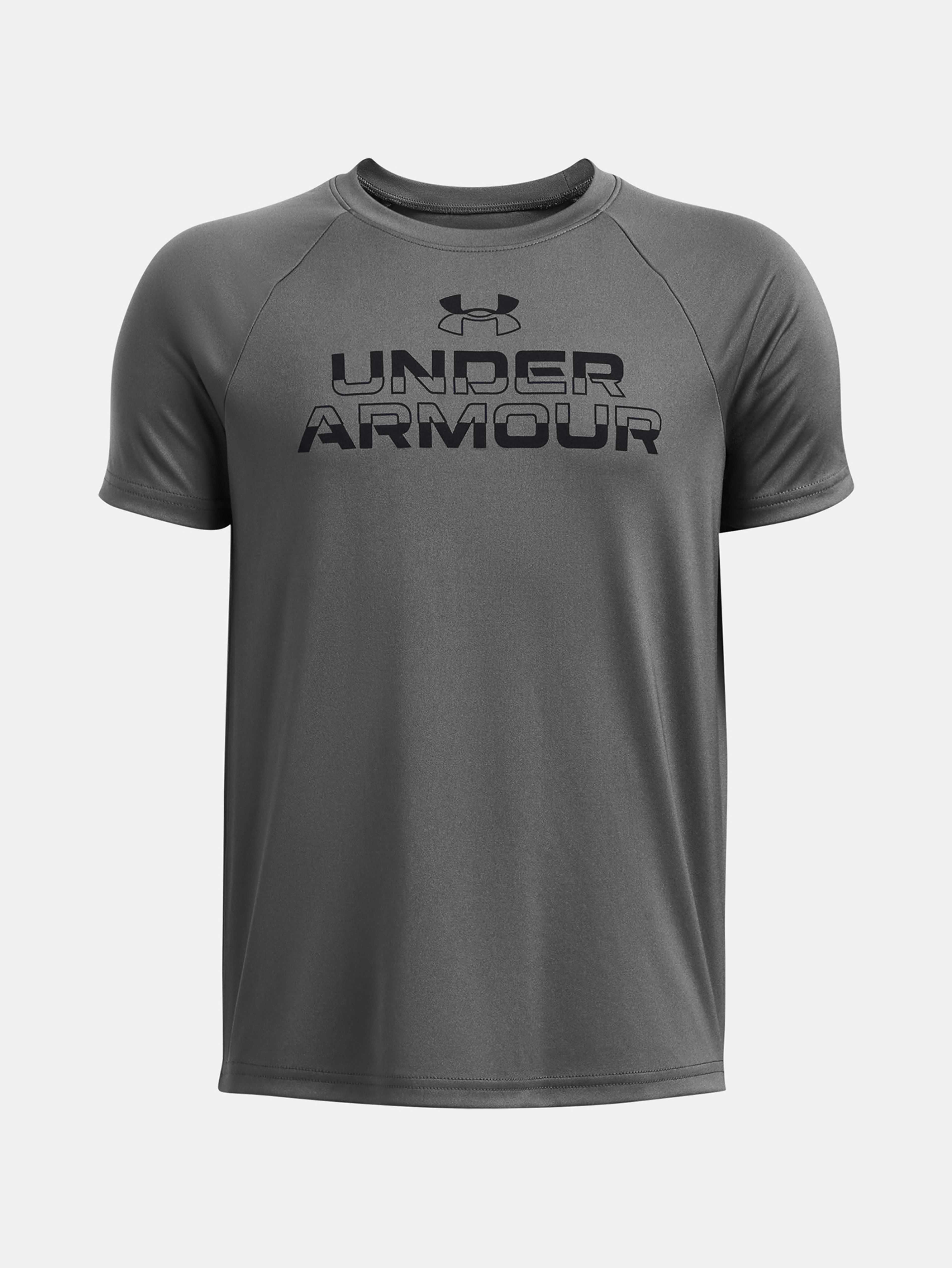 Chlapecké tričko Under Armour UA Tech Split Wordmark SS