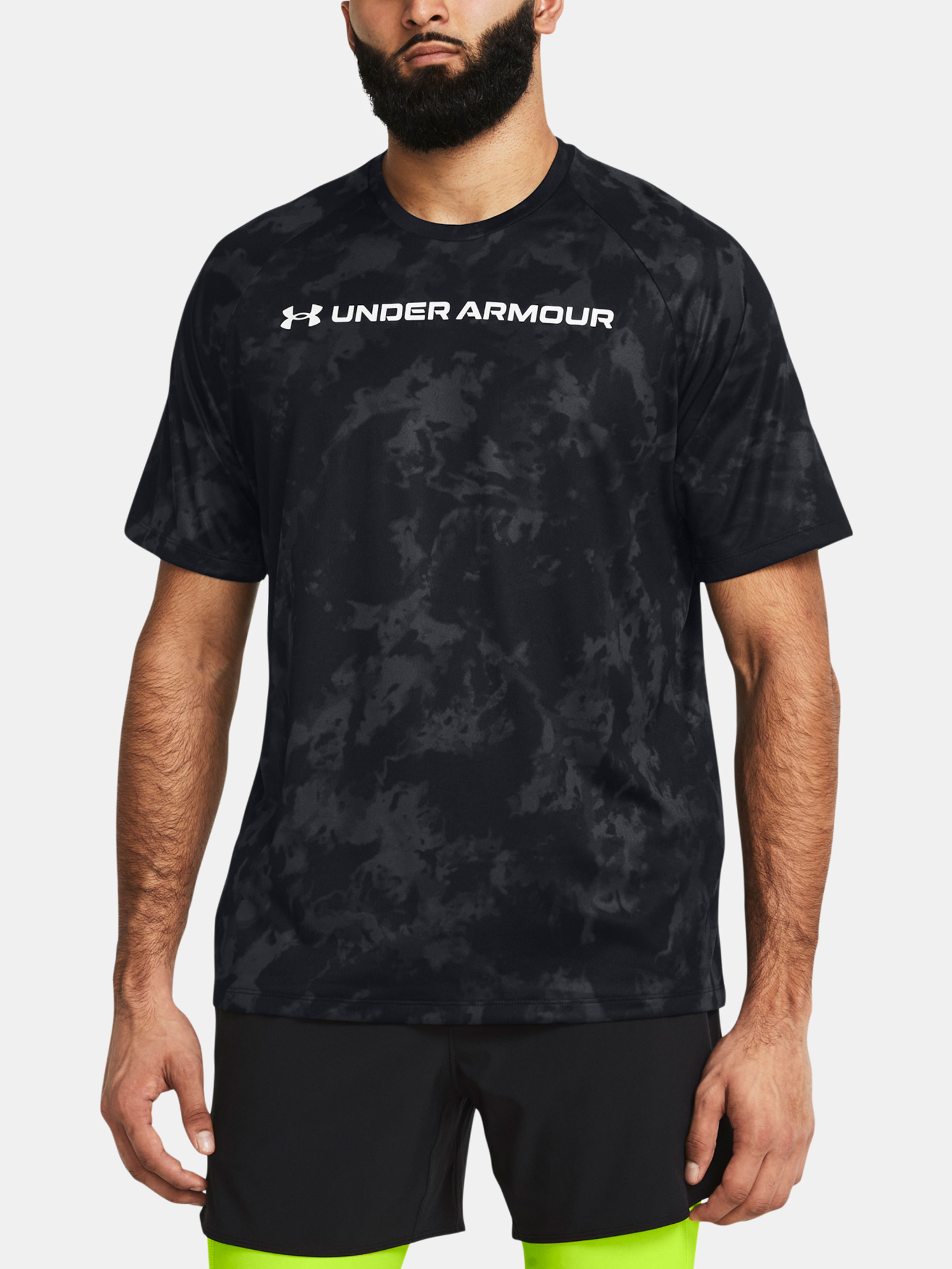 Pánske tričko Under Armour UA TECH ABC CAMO SS