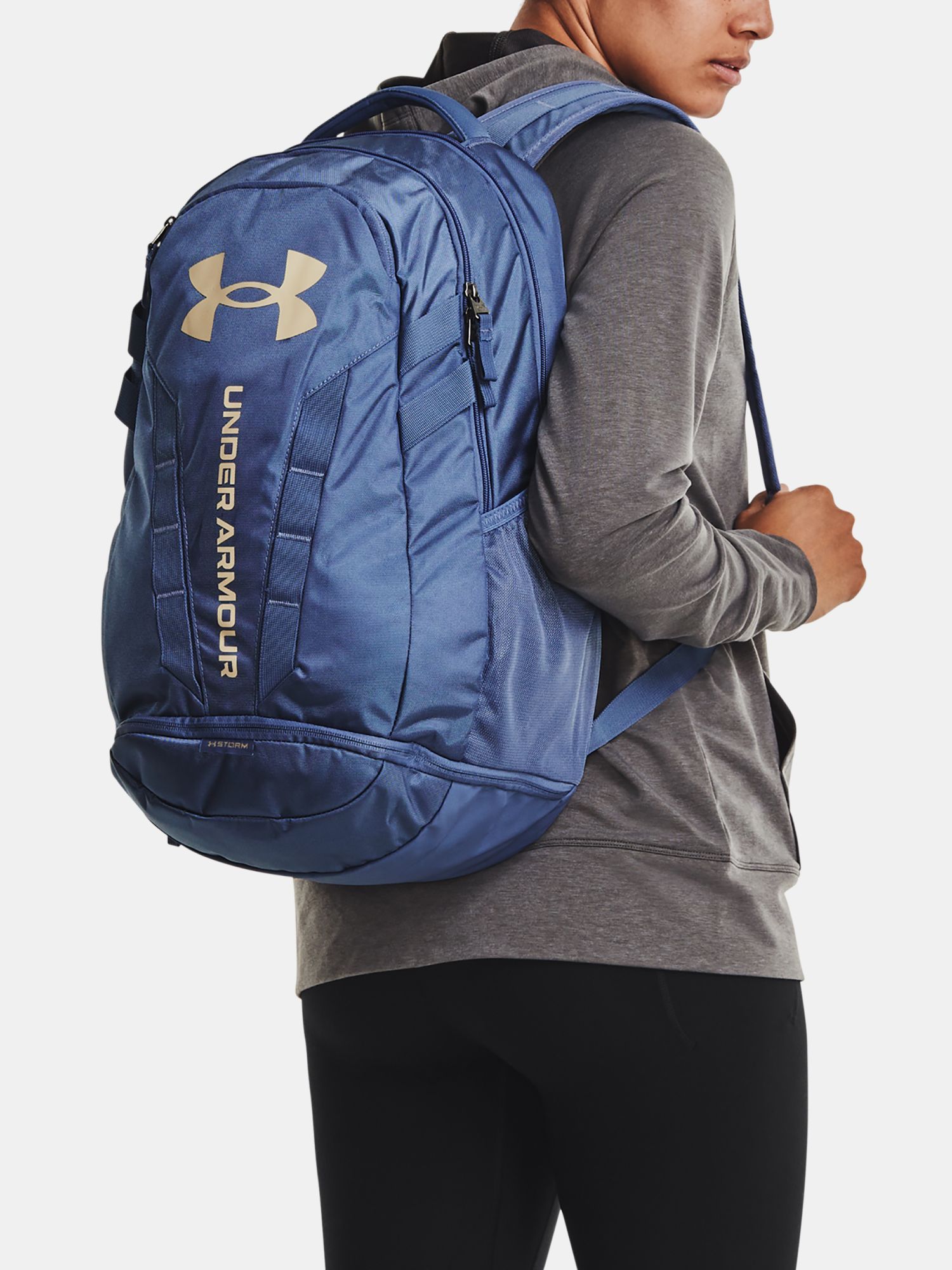 Batoh Under Armour Hustle 5.0 Backpack-BLU | underarmour.cz