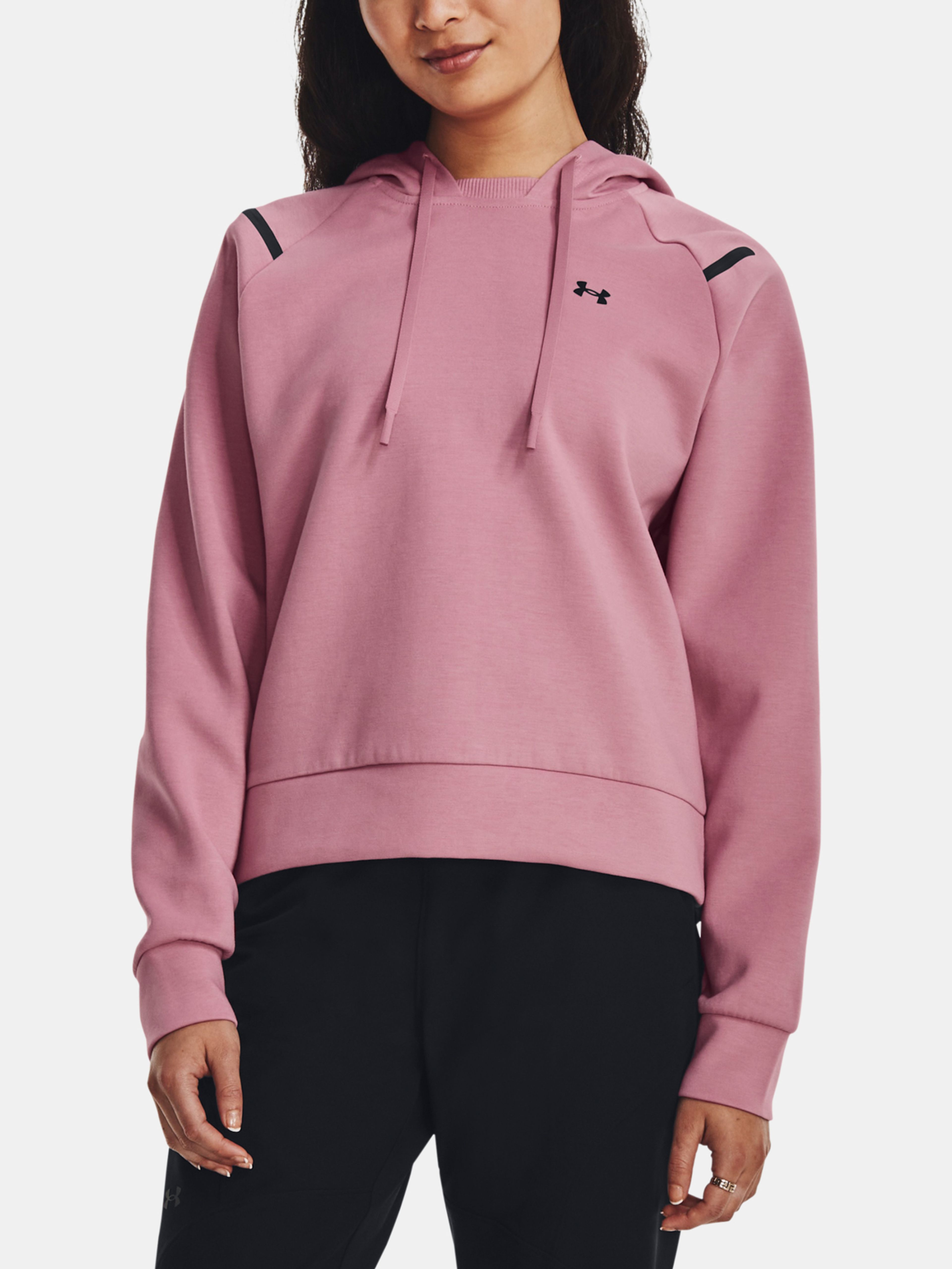 Pulover Under Armour Unstoppable Flc Hoodie-PNK