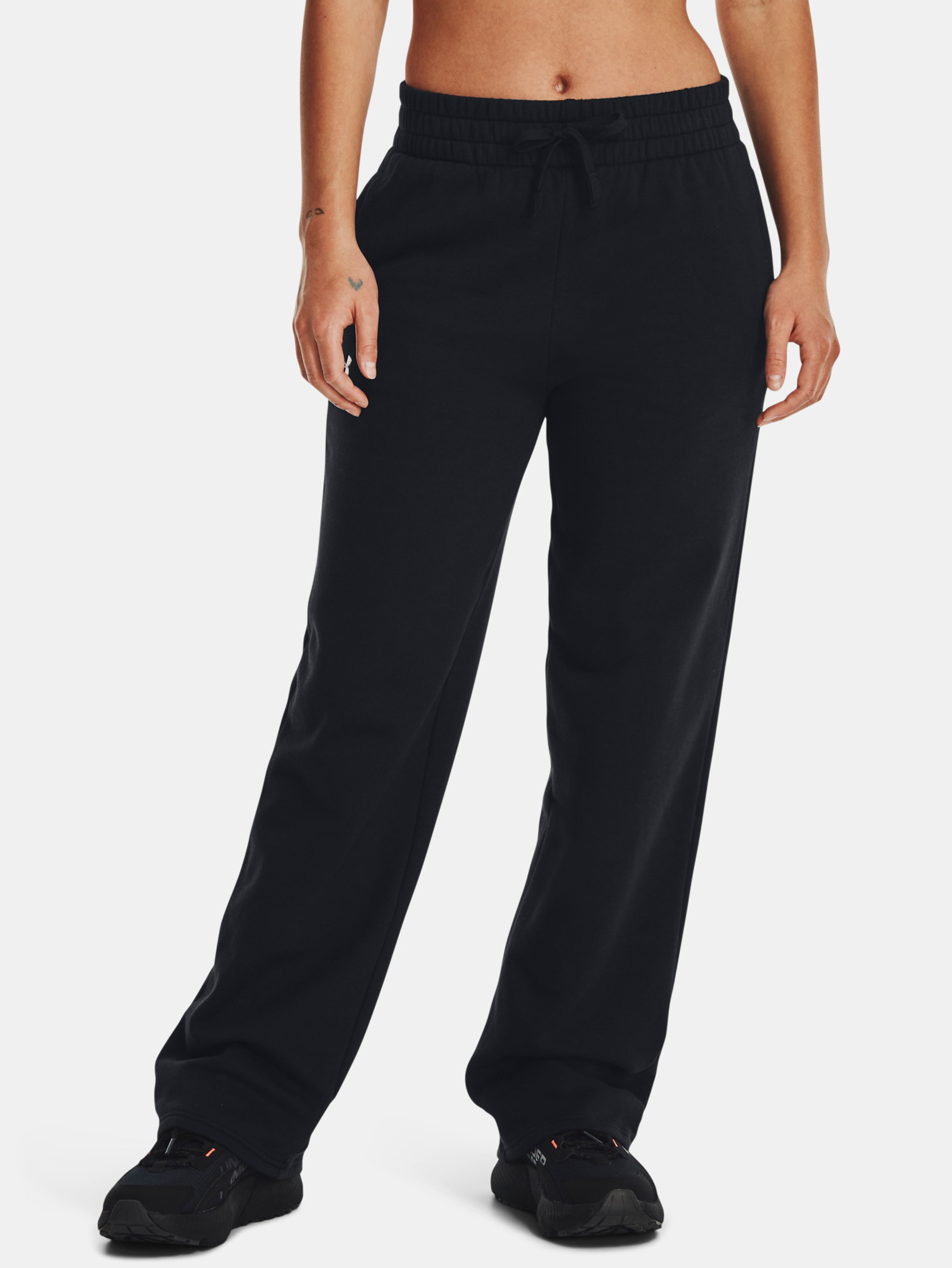 Sportovní kalhoty Under Armour UA Rival Flc Straight Pant-BLK