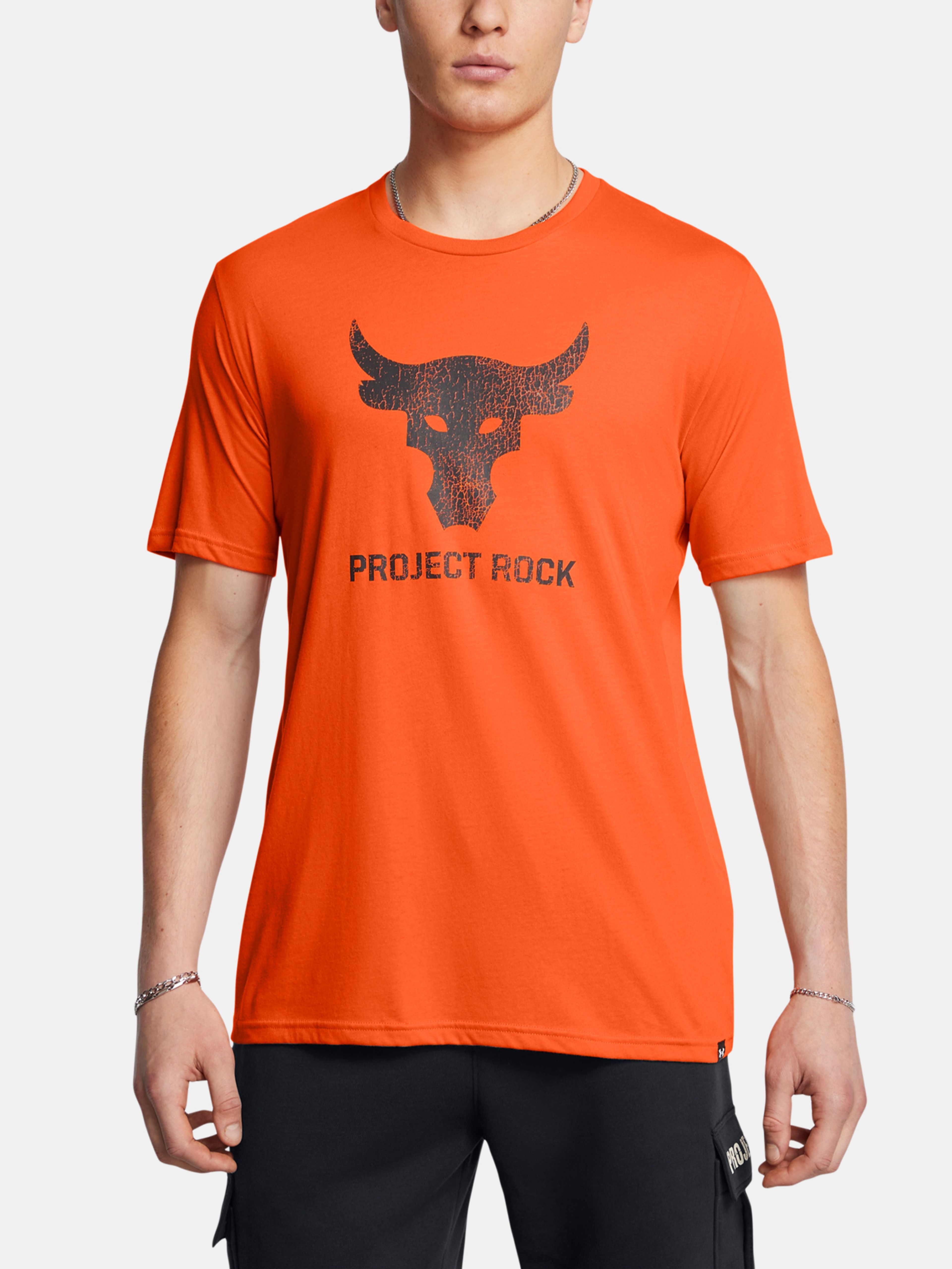 Tričko Under Armour UA Pjt Rck Brahma Bull SS-ORG