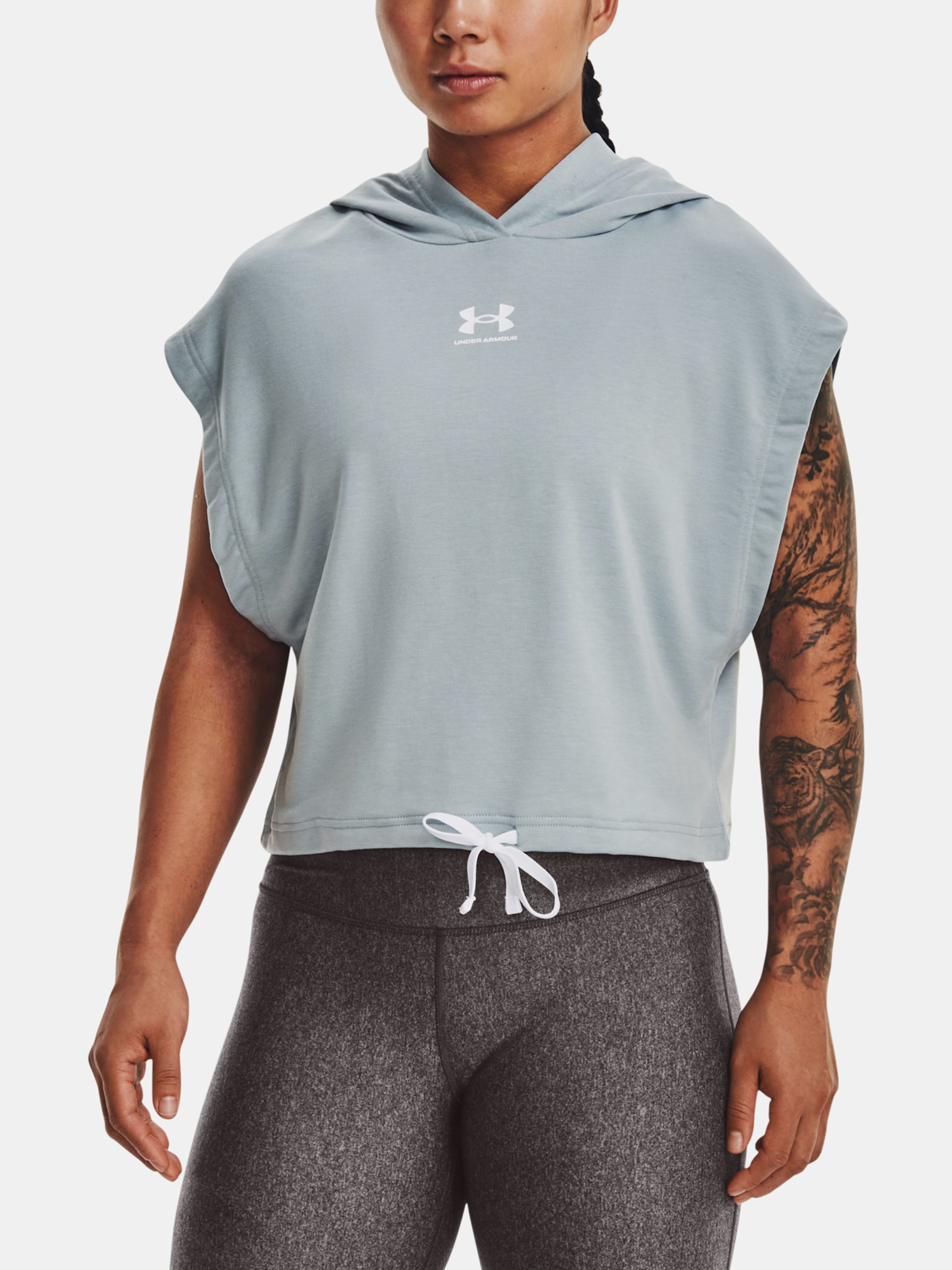 Mikina Under Armour UA Rival Terry SS Hoodie-BLU