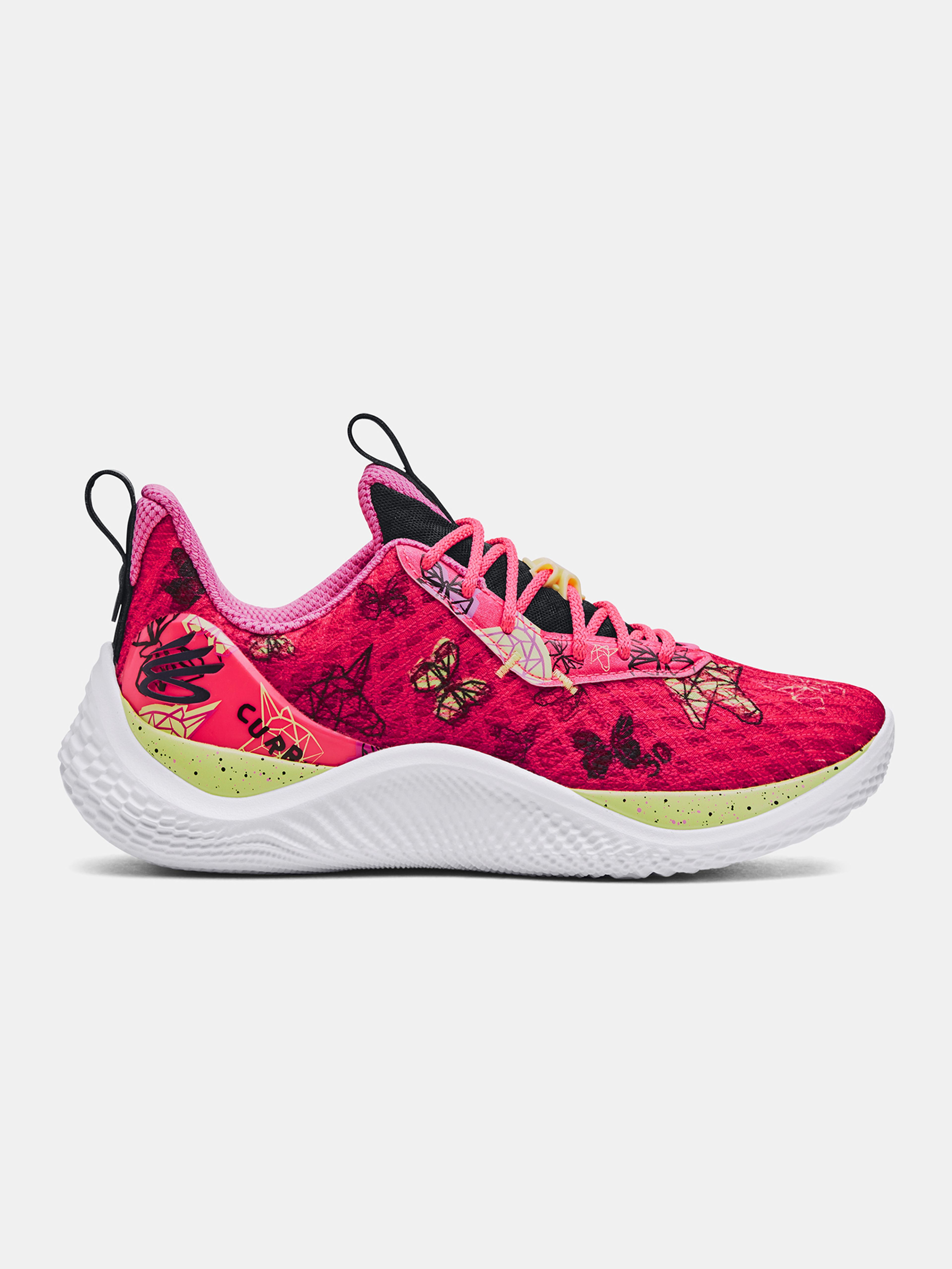 Topánky Under Armour CURRY 10 GIRL DAD-PNK