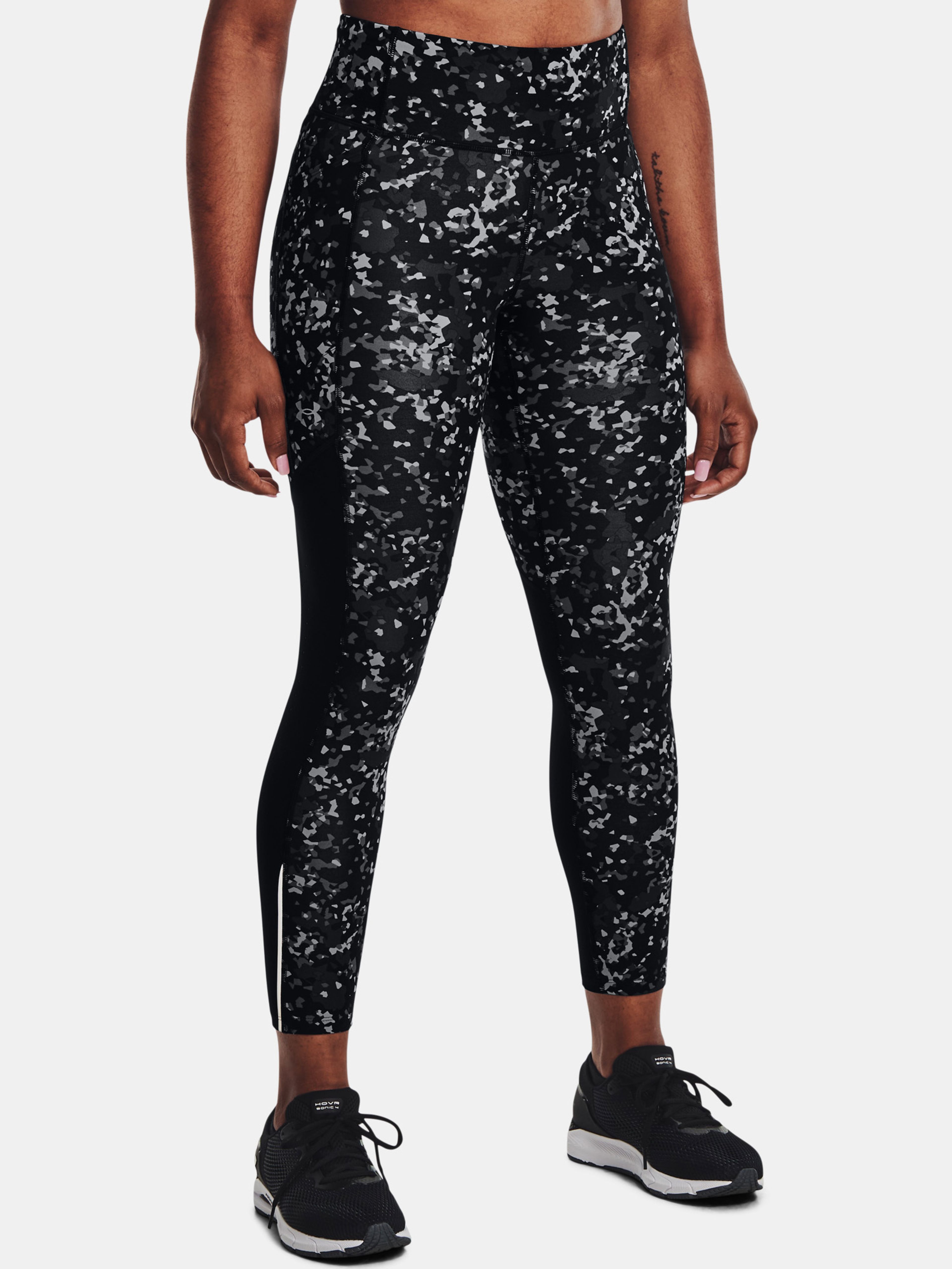 Legíny Under Armour UA Fly Fast Ankle Tight II-BLK