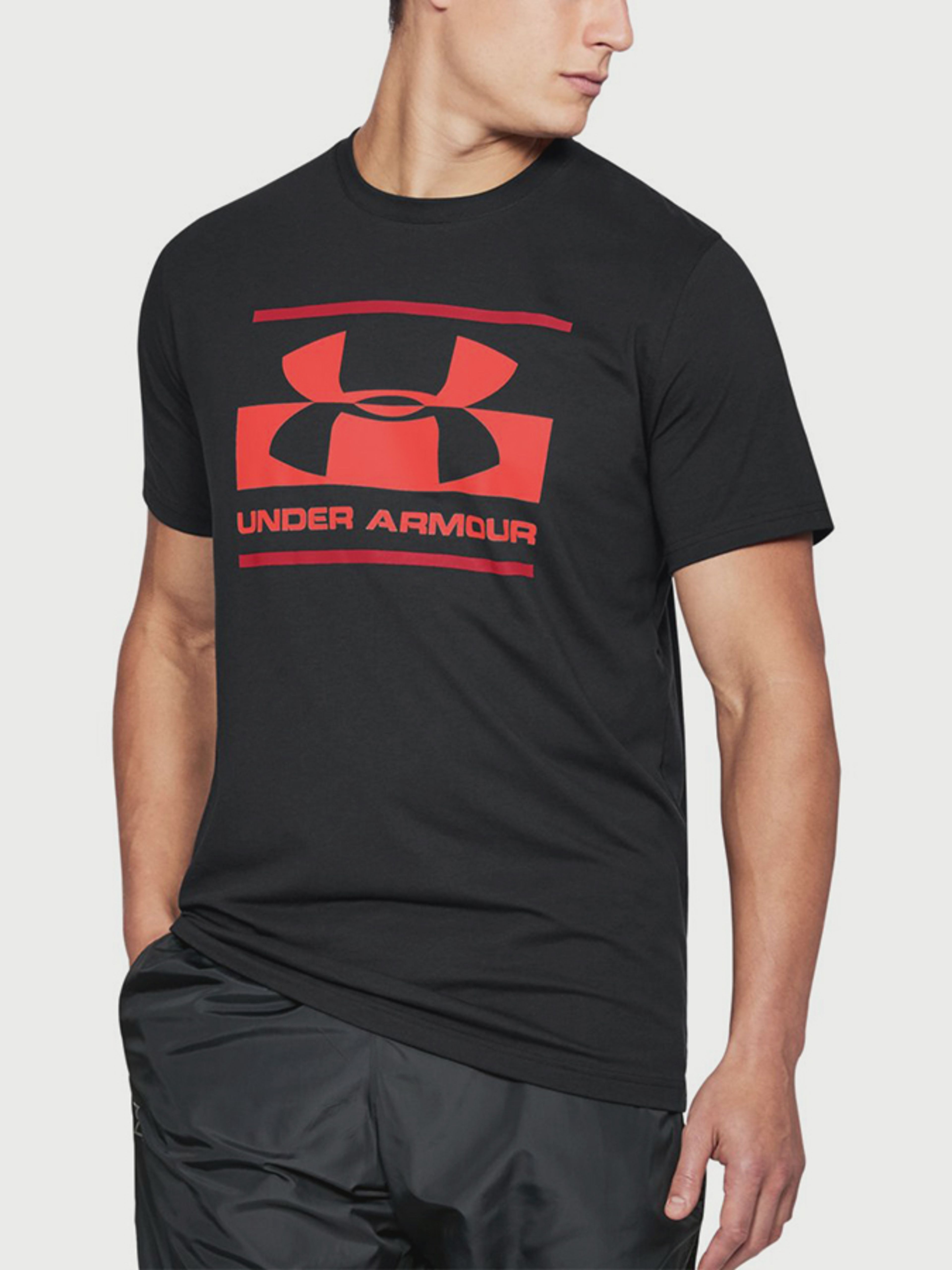 Under armour hotsell blocked sportstyle logo