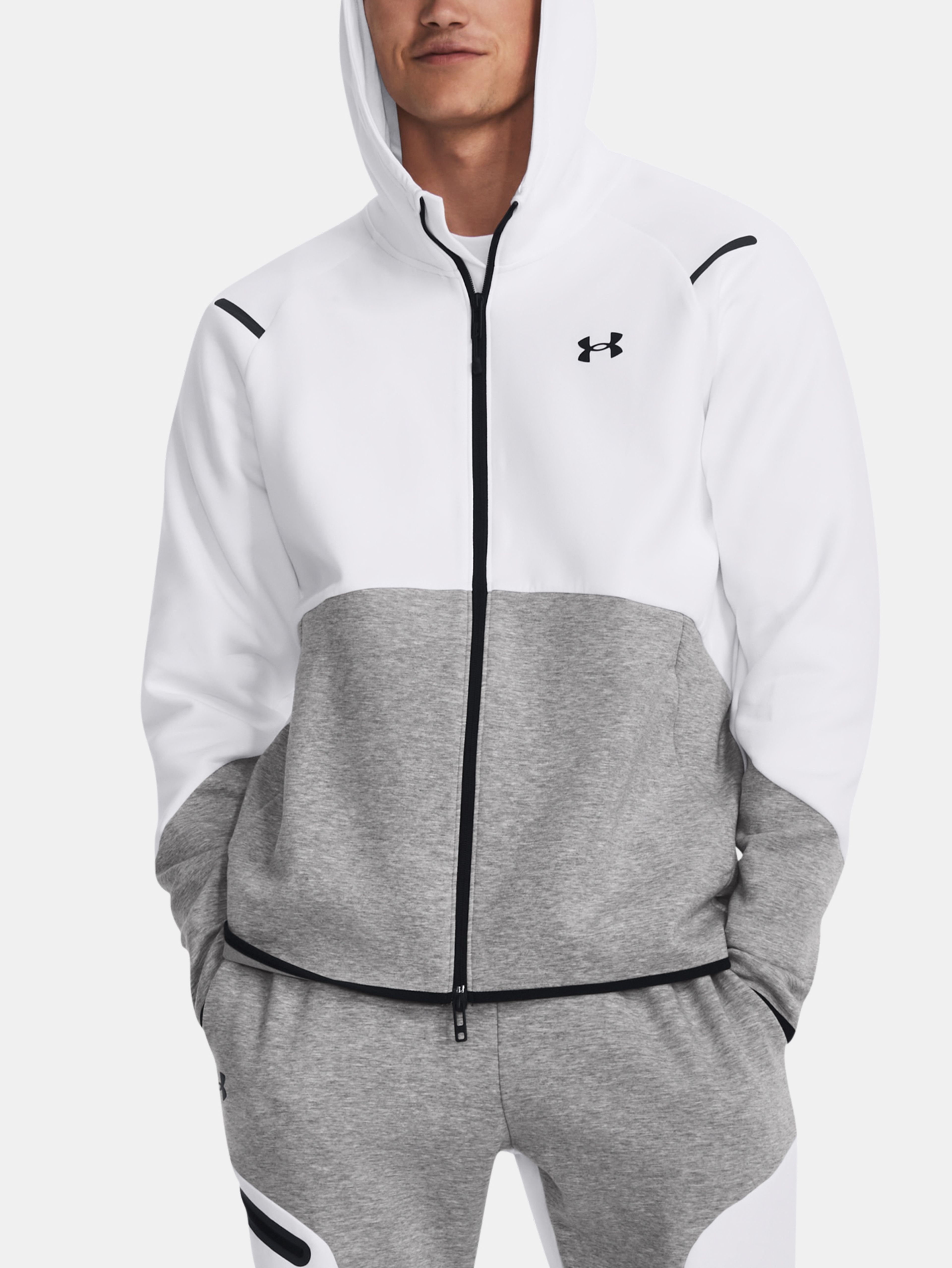 Pulover Under Armour UA Unstoppable Flc FZ-GRY