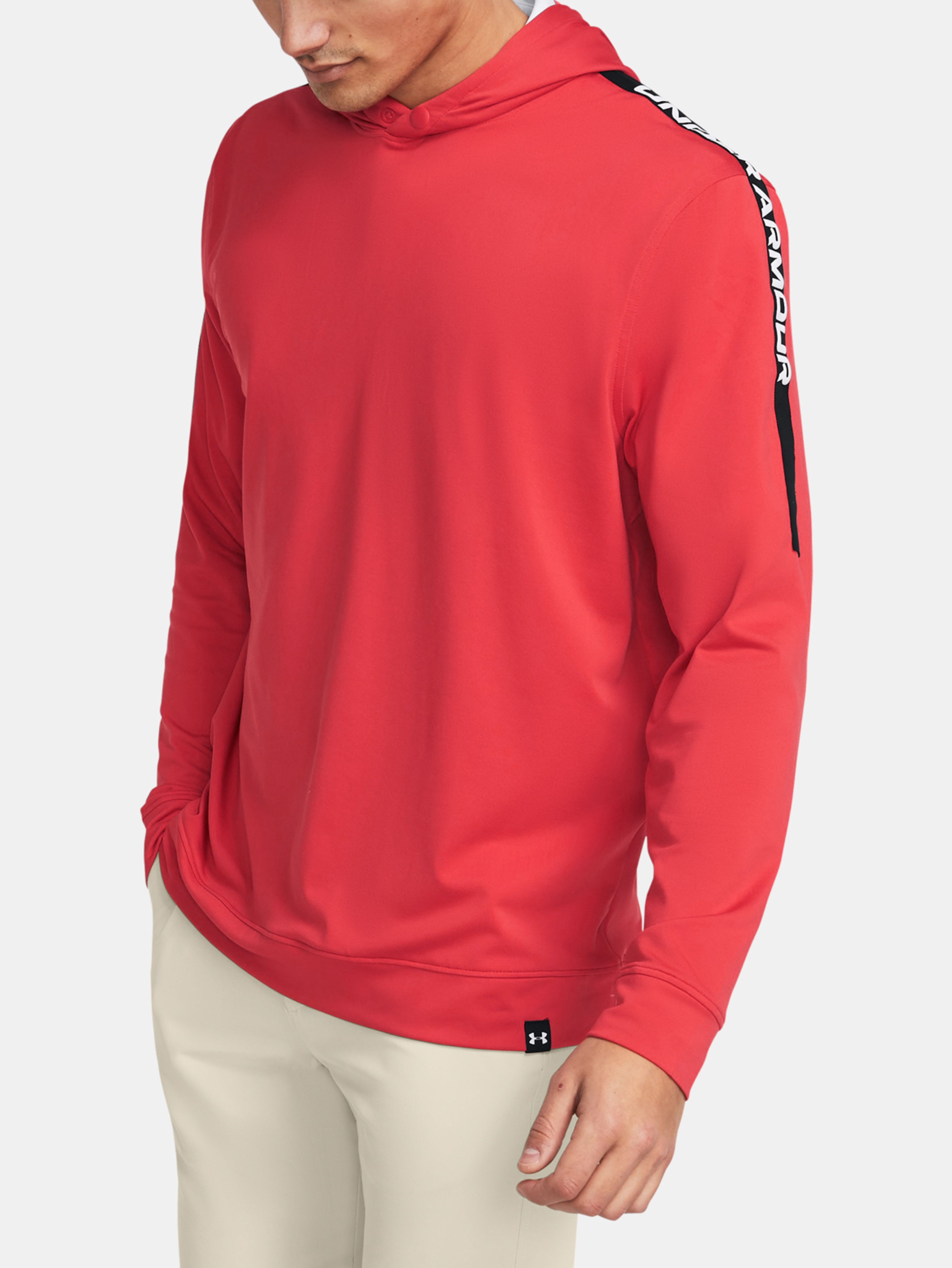 Under Armour UA Playoff Hoodie-RED felső