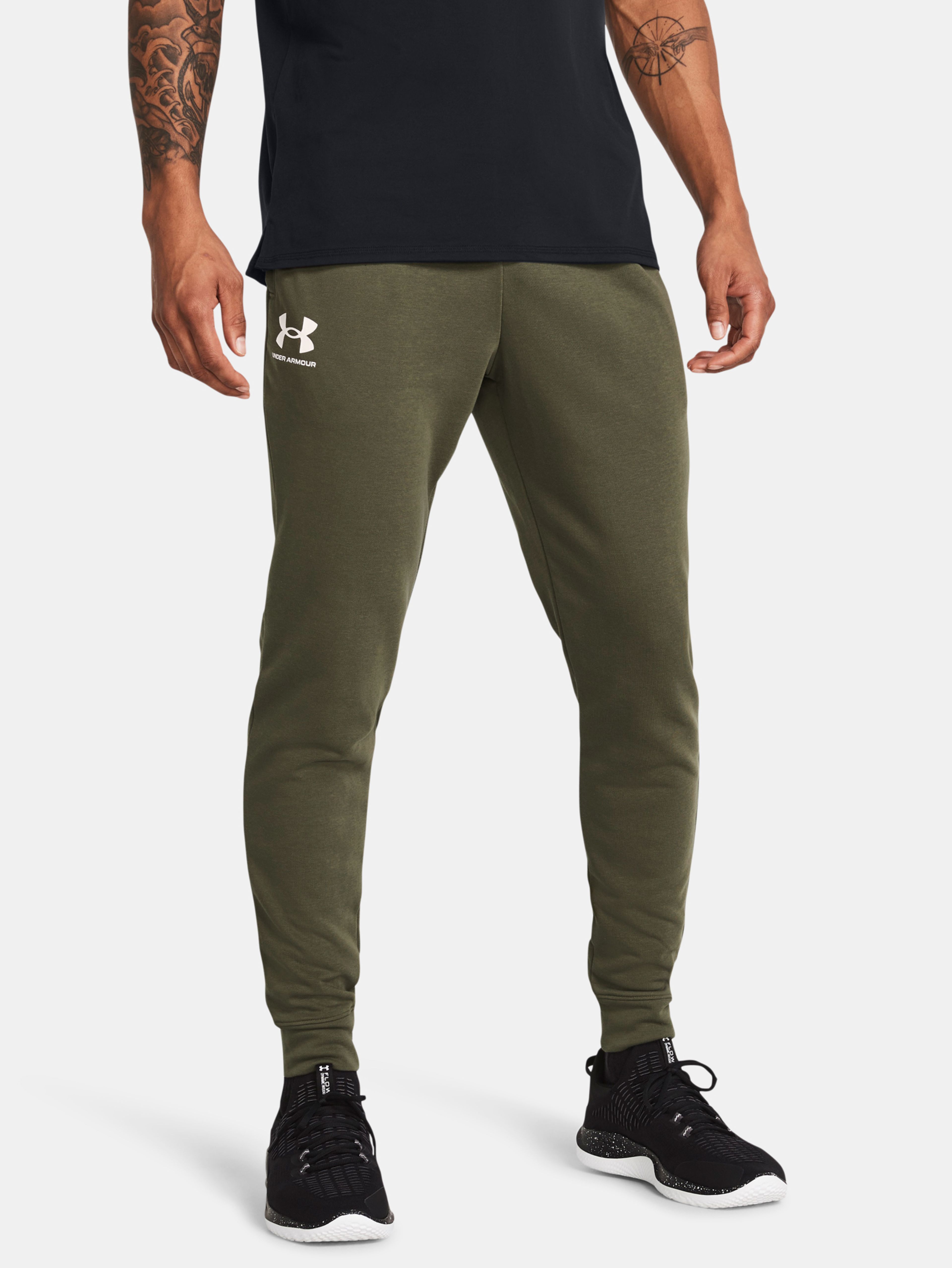 Tepláky Under Armour UA Rival Terry Jogger-GRN