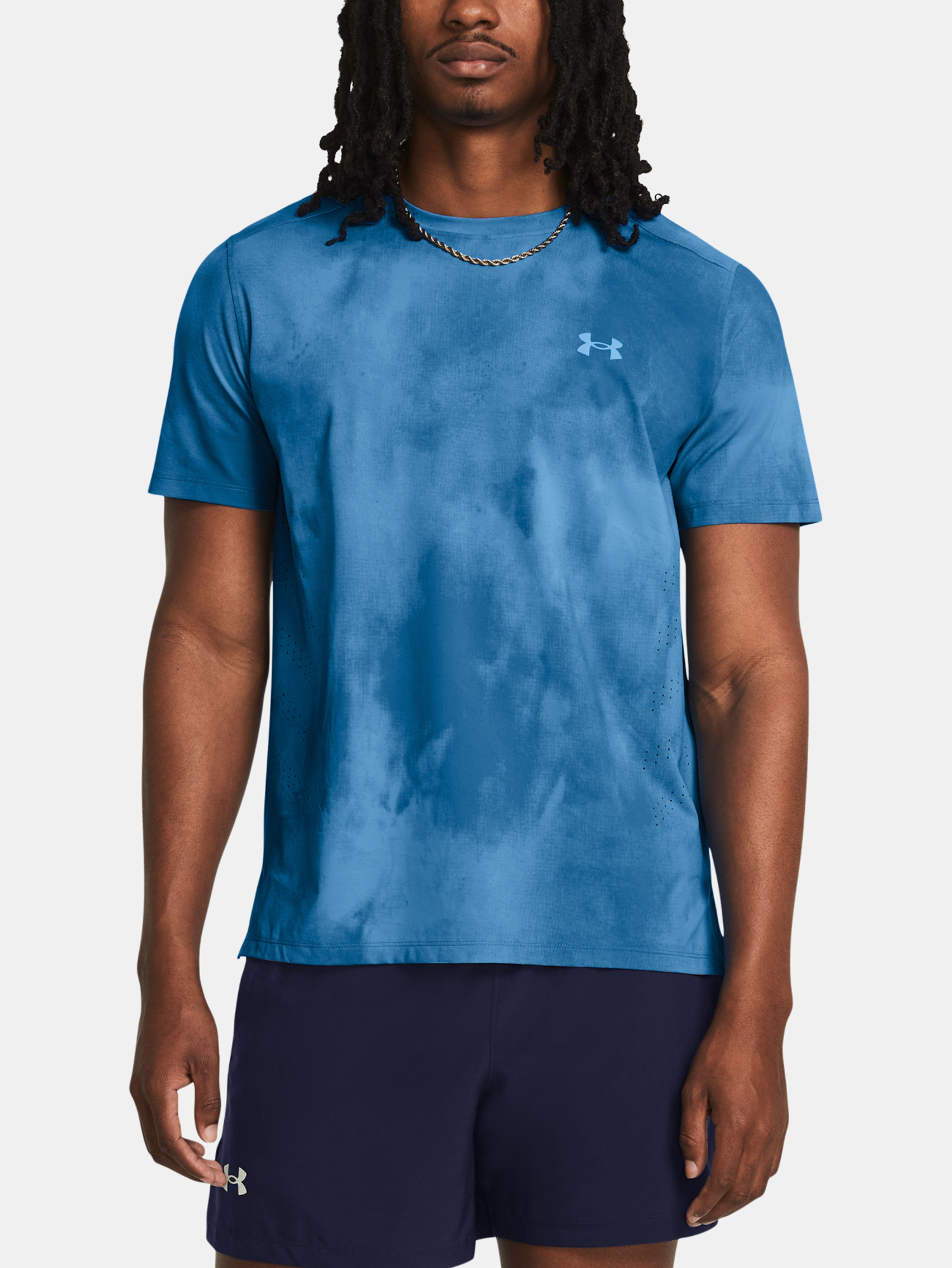 Majica Under Armour UA LAUNCH ELITE WASH SS-BLU