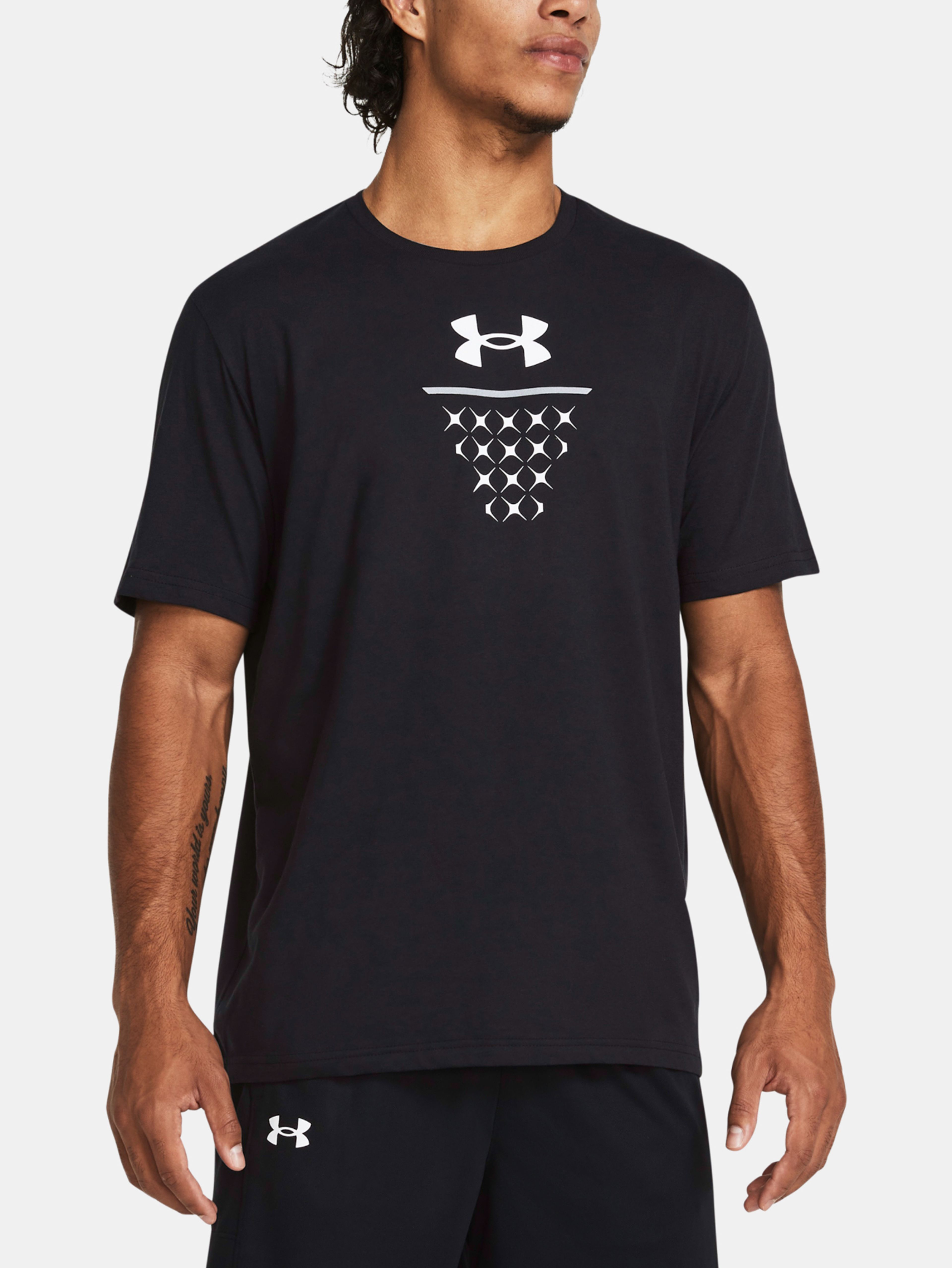 Pánské tričko Under Armour UA Bball Net Icon SS